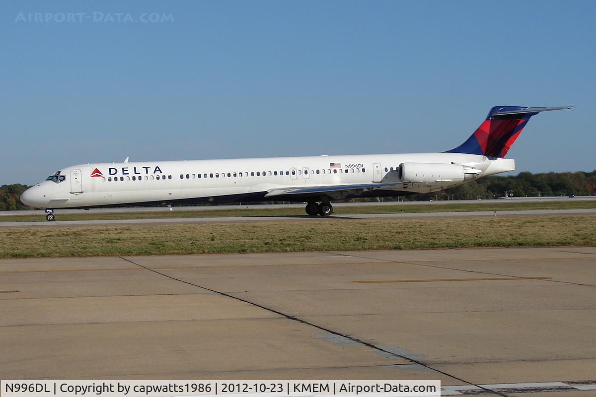 N996DL, 1991 McDonnell Douglas MD-88 C/N 53363, MD88 @ MEM