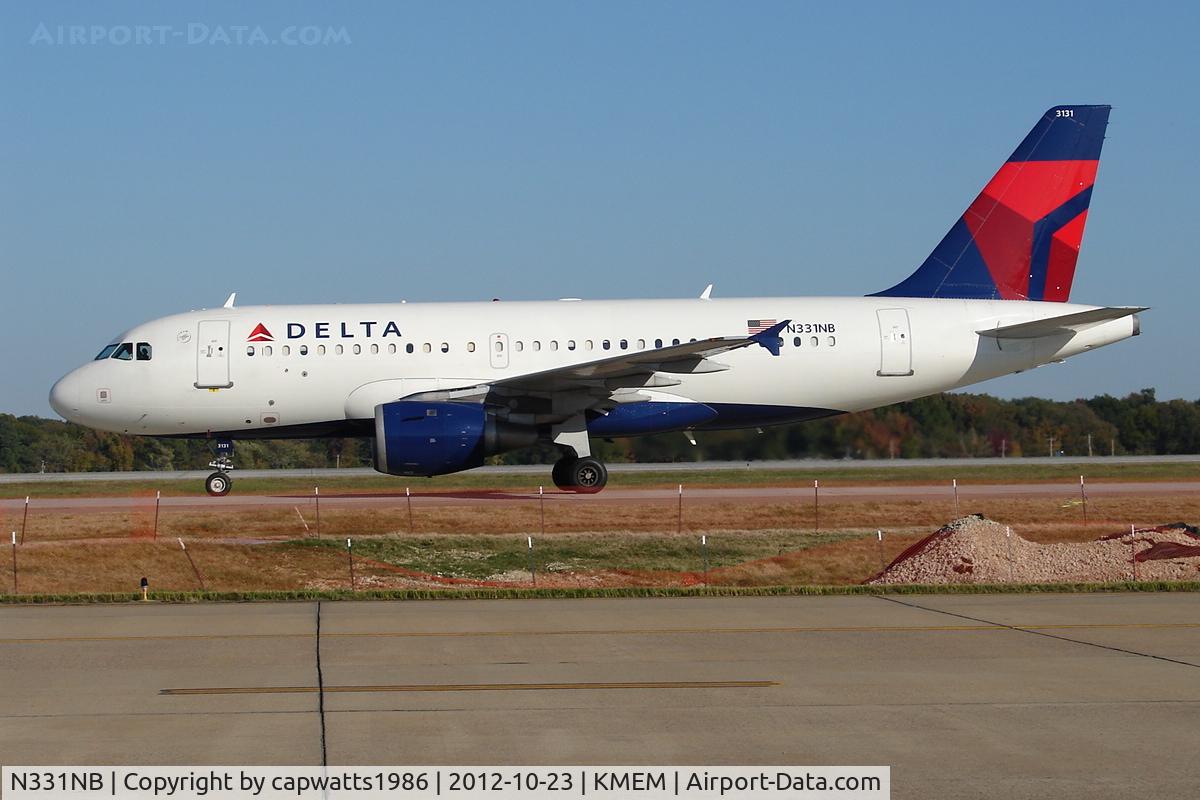 N331NB, 2001 Airbus A319-114 C/N 1567, A319 @ MEM
