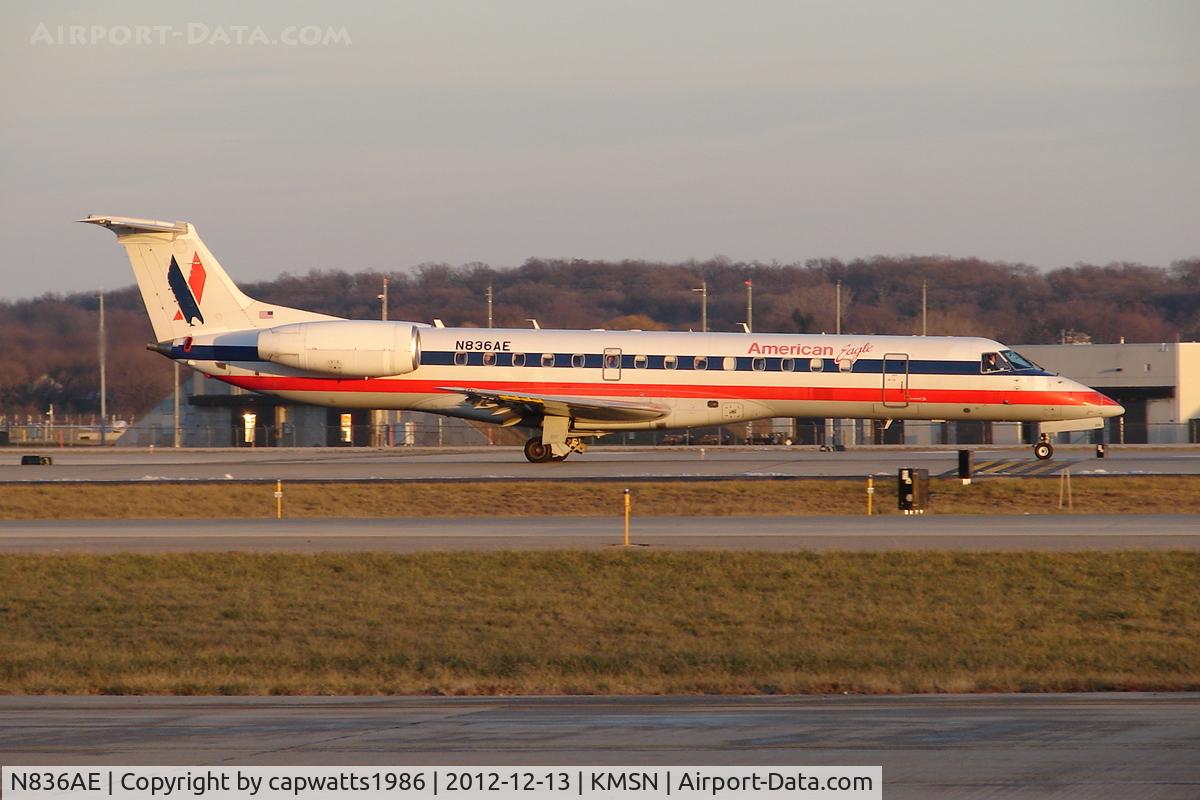 N836AE, 2002 Embraer ERJ-140LR (EMB-135KL) C/N 145635, E140 @ MSN