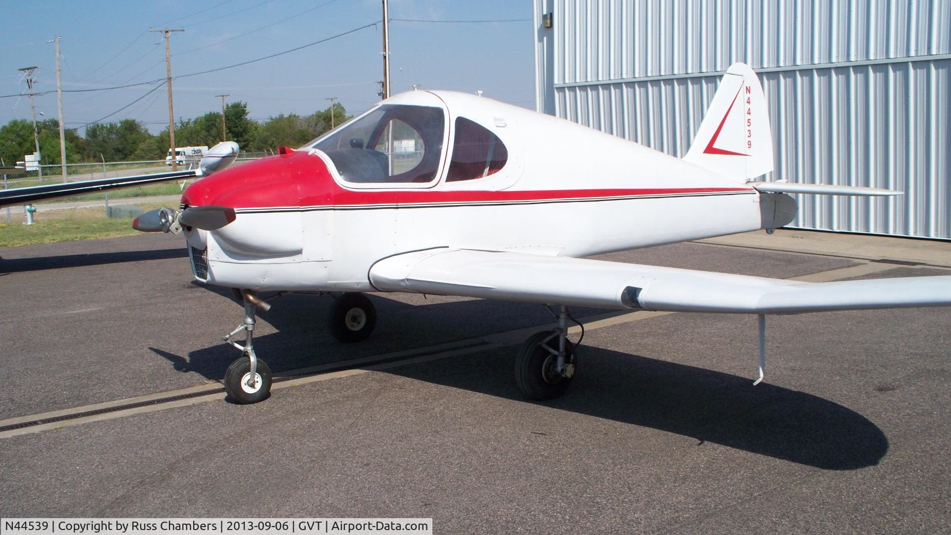 N44539, 1946 Superior Culver V C/N V-32, Purchased in 1974 by Russ Chambers.  Completely refurbished.  Now being sold on eBay, 9/9/2013
