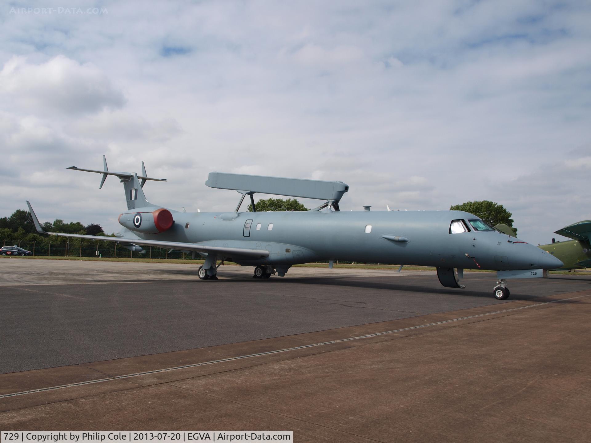 729, Embraer EMB-145H AEW&C C/N 145729, RIAT 2013