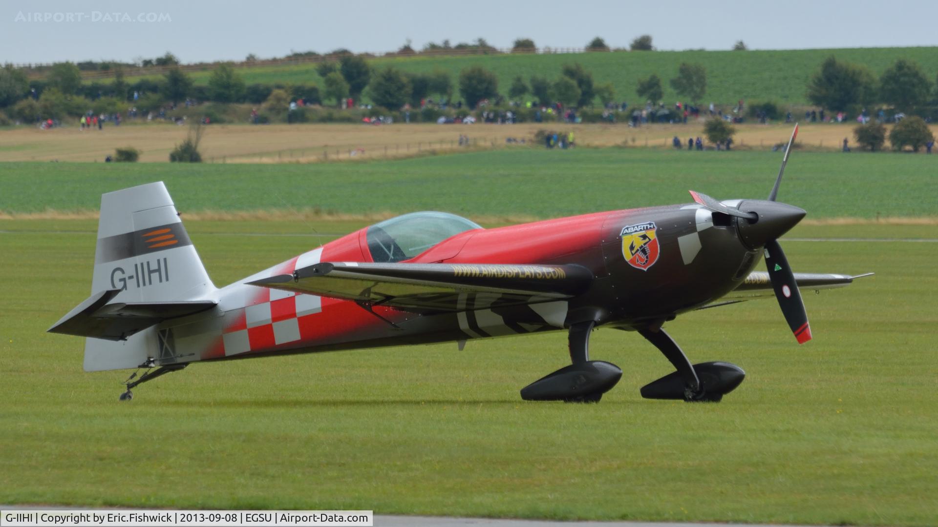G-IIHI, 2008 Extra EA-300SC C/N SC008, 3. G-IIHI at The Duxford Air Show, Sept. 2013.