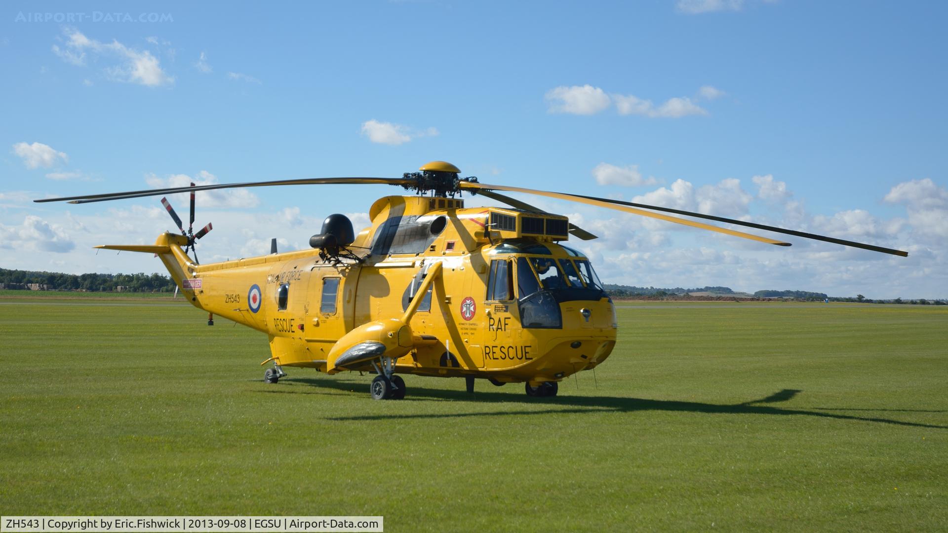ZH543, Westland Sea King HAR.3A C/N WA1009, 3. ZH543 at The Duxford Air Show, Sept. 2013.