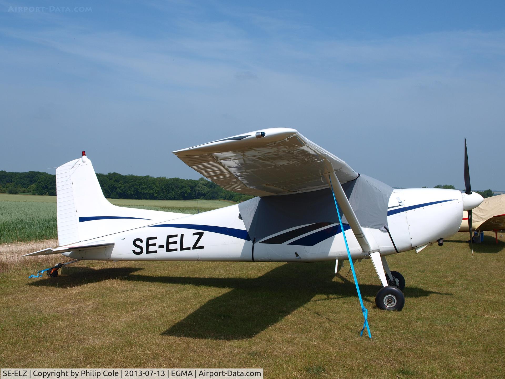 SE-ELZ, 1963 Cessna 185B Skywagon Skywagon C/N 185-0578, Visitor to Flying Legends 2013