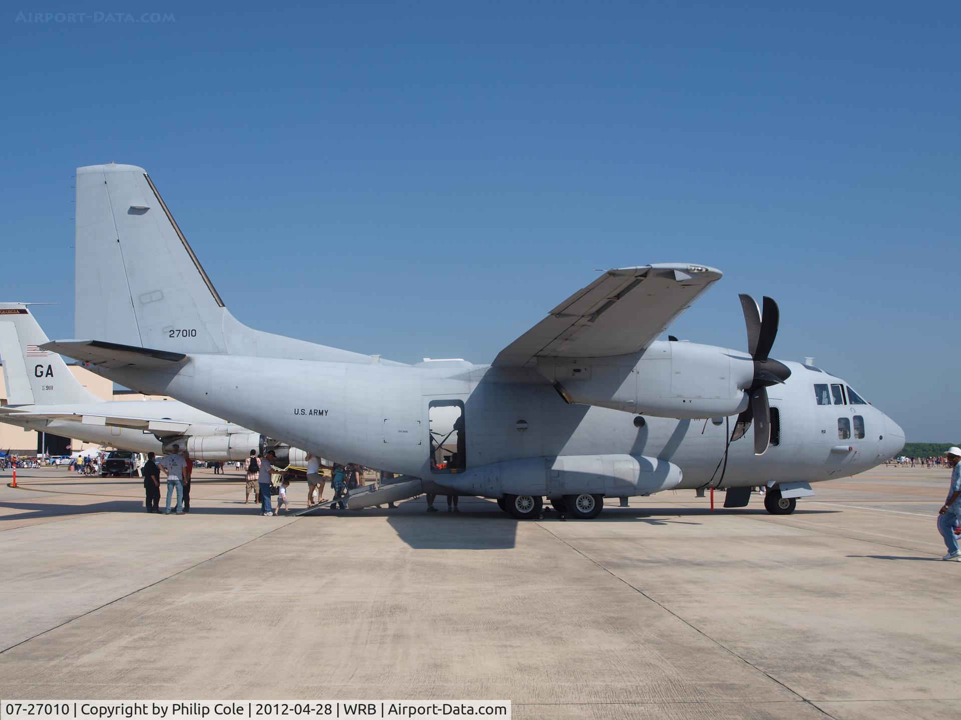 07-27010, 2007 Alenia C-27J Spartan C/N 4129/JCA1, Warner Robins Airshow 2012