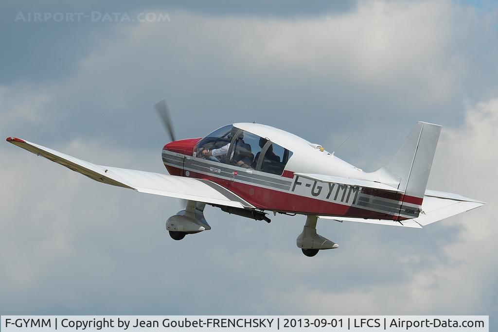 F-GYMM, Robin DR-400-140B Major C/N 2161, take off