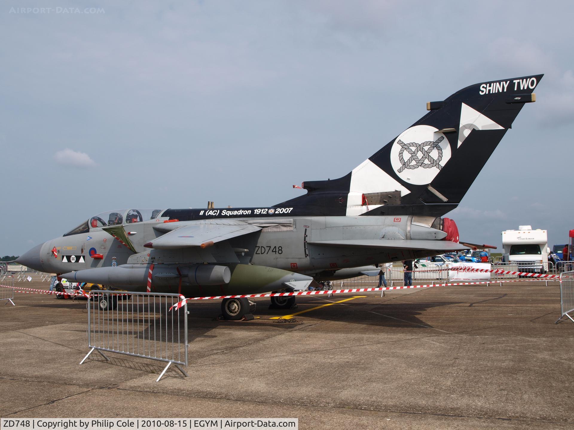 ZD748, 1984 Panavia Tornado GR.4 C/N 382/BS129/3176, 2 Sqn
