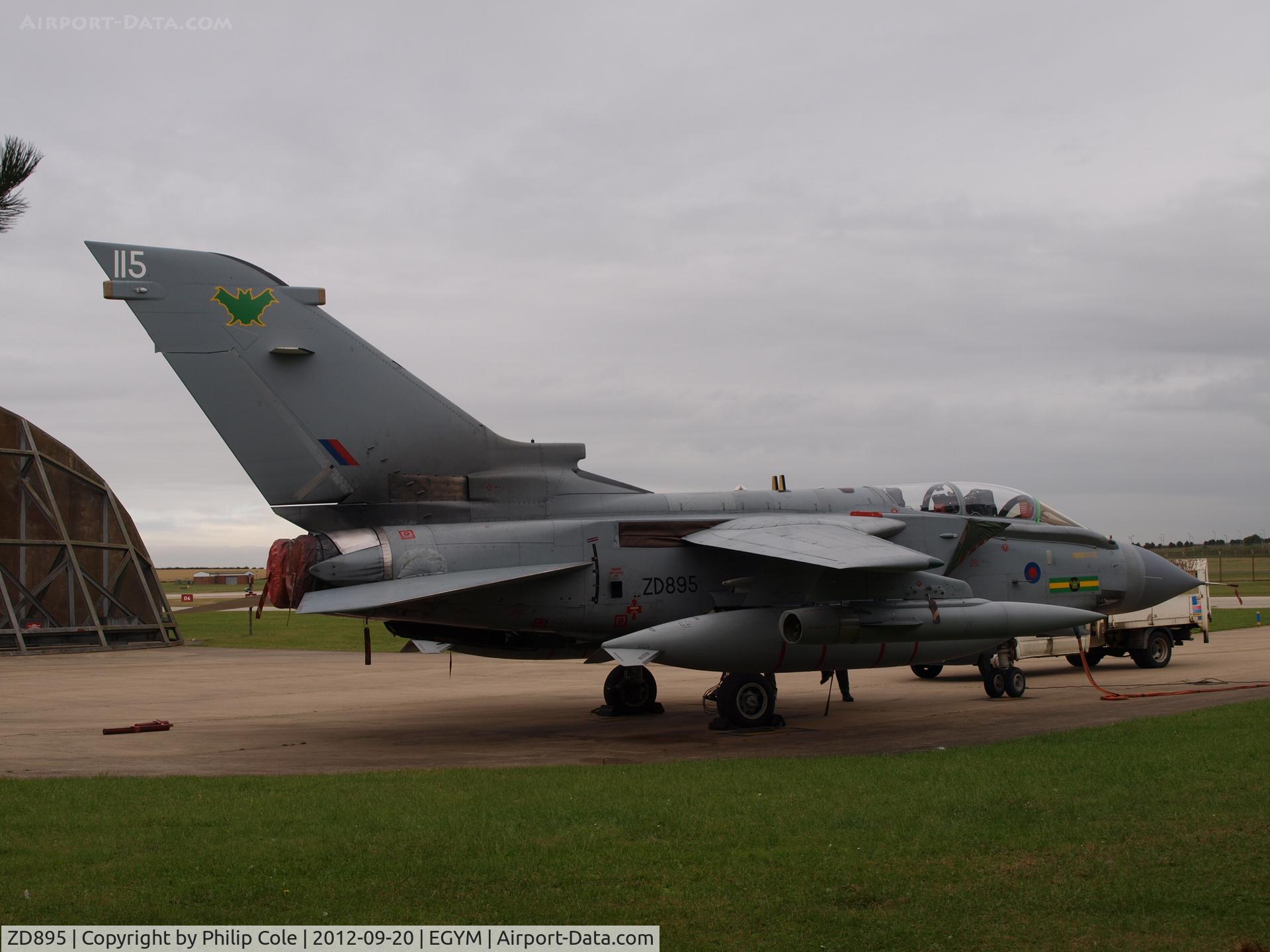 ZD895, 1985 Panavia Tornado GR.4 C/N 477/BS155/3216, Marham Wing