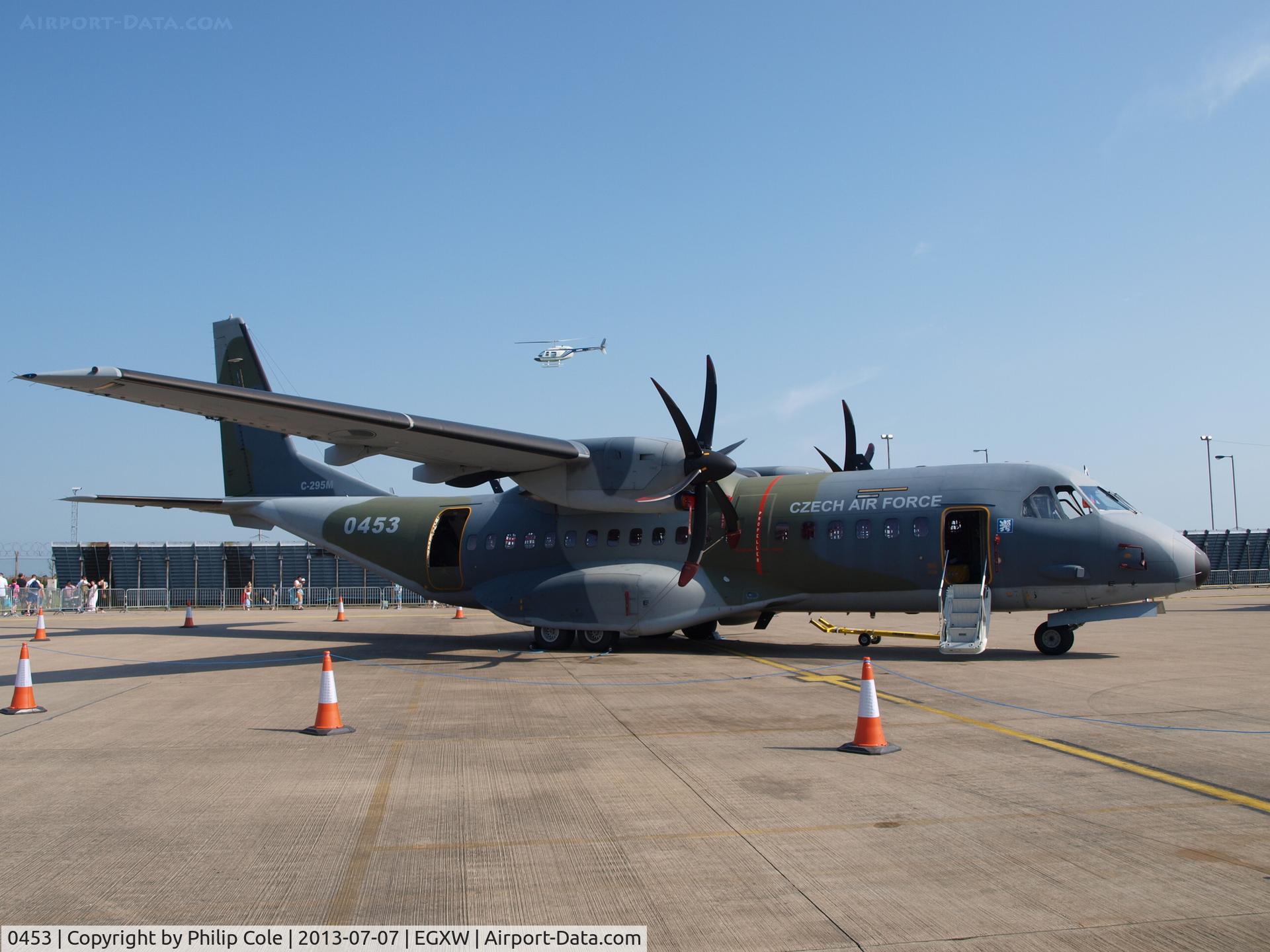 0453, 2010 CASA C-295M C/N 069, RAF Waddington Airshow 2013