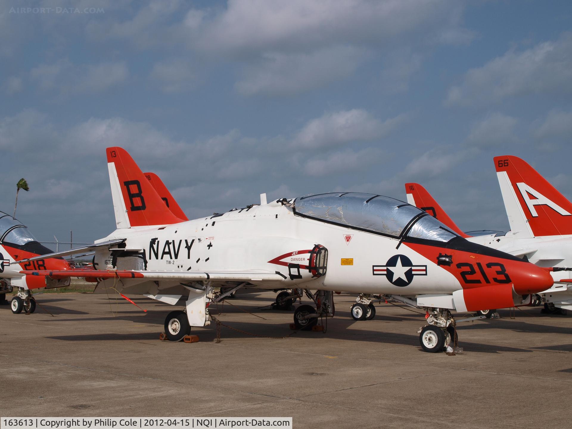 163613, McDonnell Douglas T-45A Goshawk C/N A015, Kingsville NAS Airshow 2012