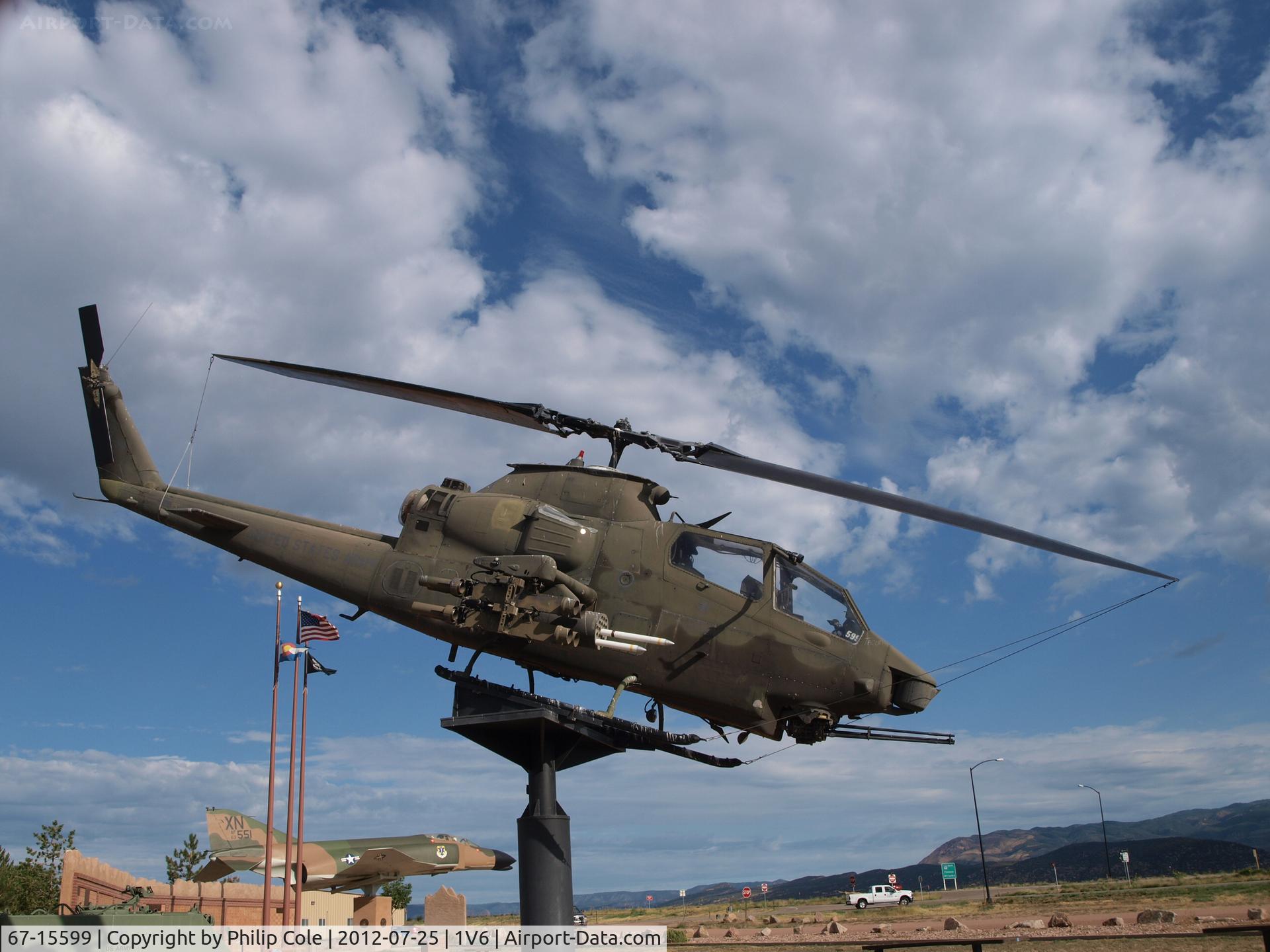 67-15599, 1967 Bell AH-1F Cobra C/N 20263, Leo Boston Vietnam Memorial Park