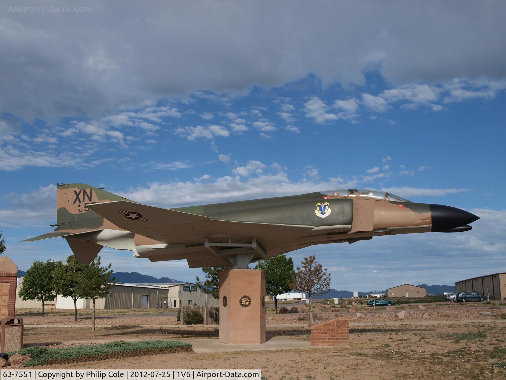 63-7551, 1963 McDonnell F-4C Phantom II C/N 585, Leo Boston Vietnam Memorial Park
