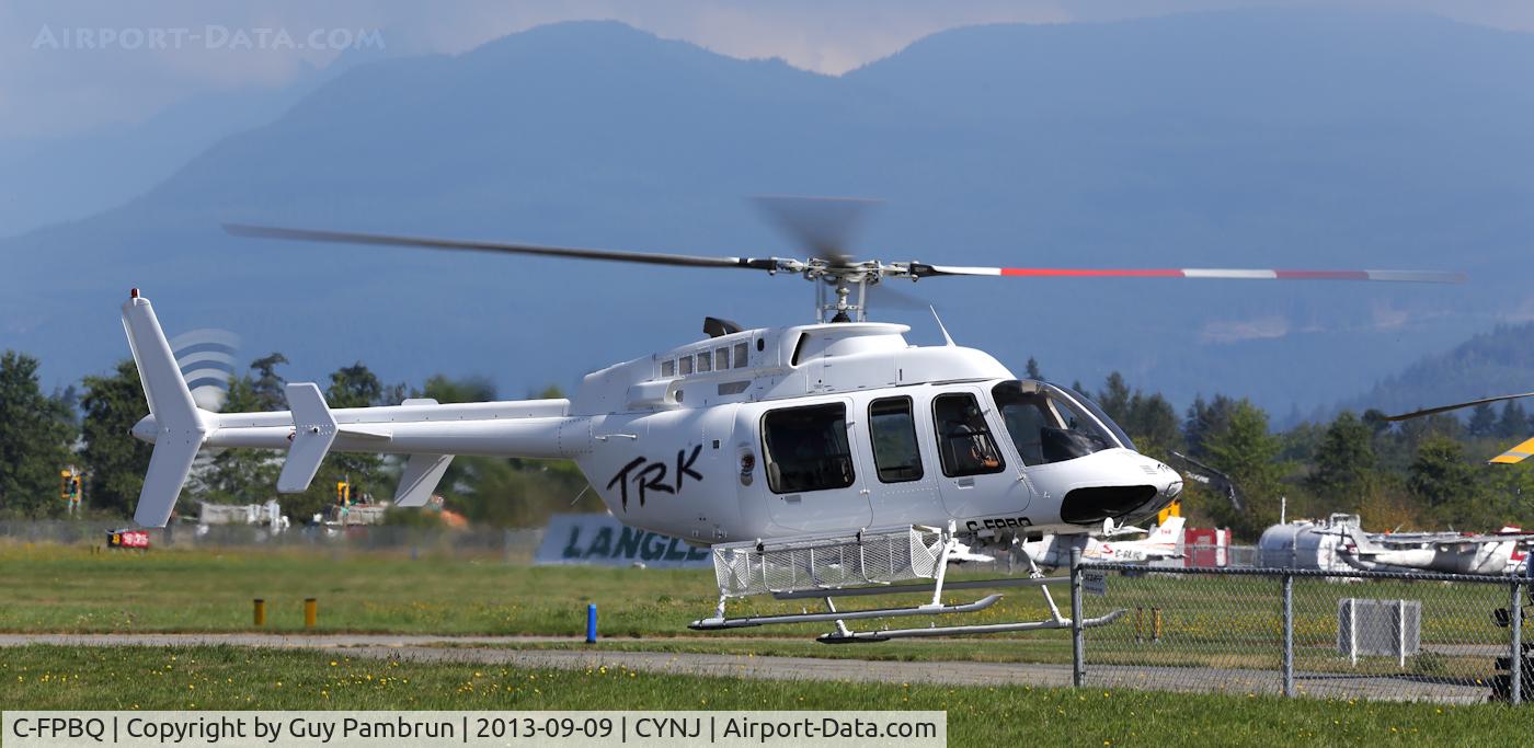 C-FPBQ, 1996 Bell 407 C/N 53042, He just repositioned himself