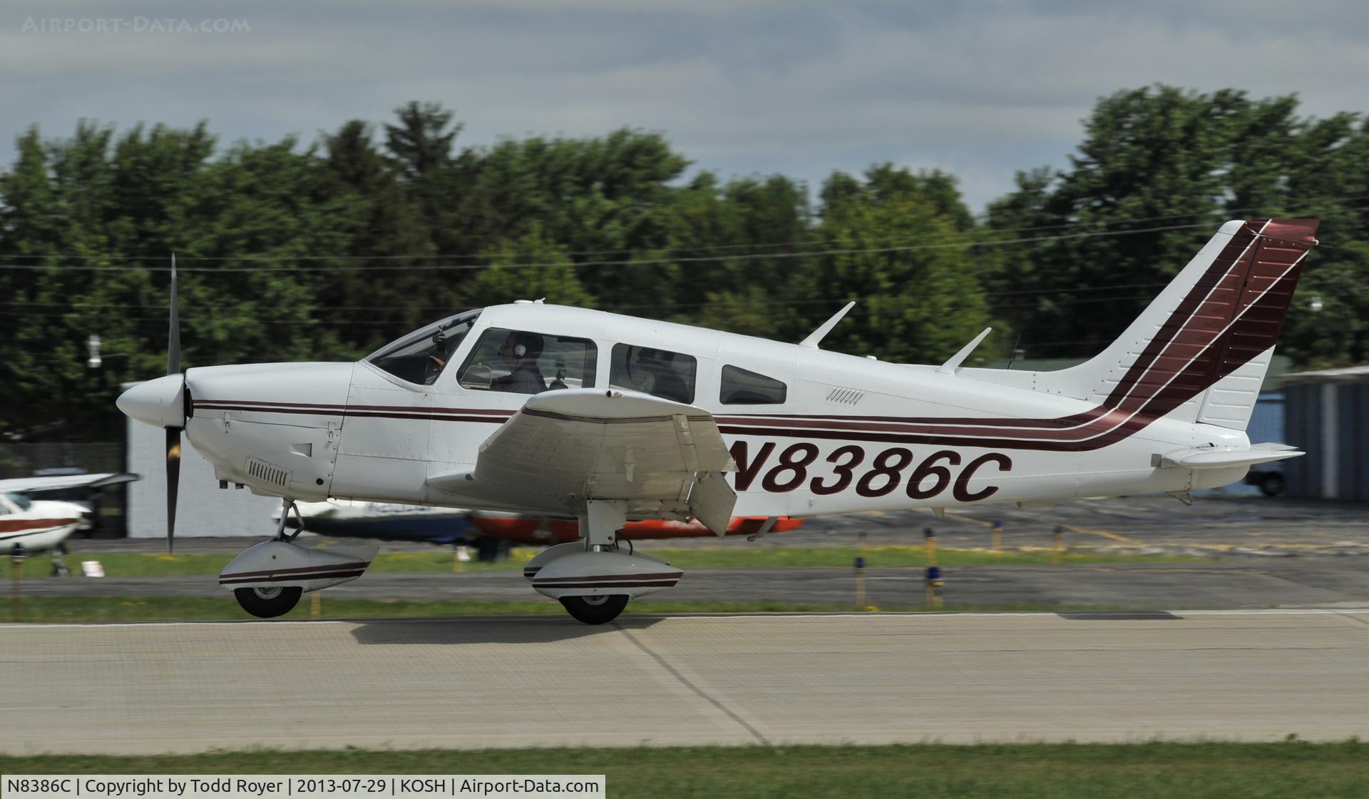N8386C, 1976 Piper PA-28-181 C/N 28-7690134, Airventure 2013