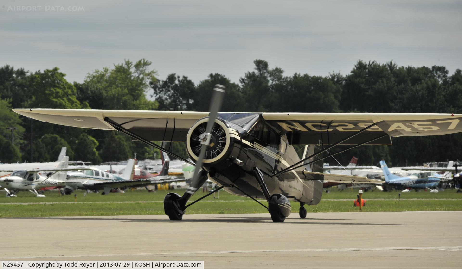 N29457, 1943 Howard Aircraft DGA-15P (NH-1) C/N 782, Airventure 2013