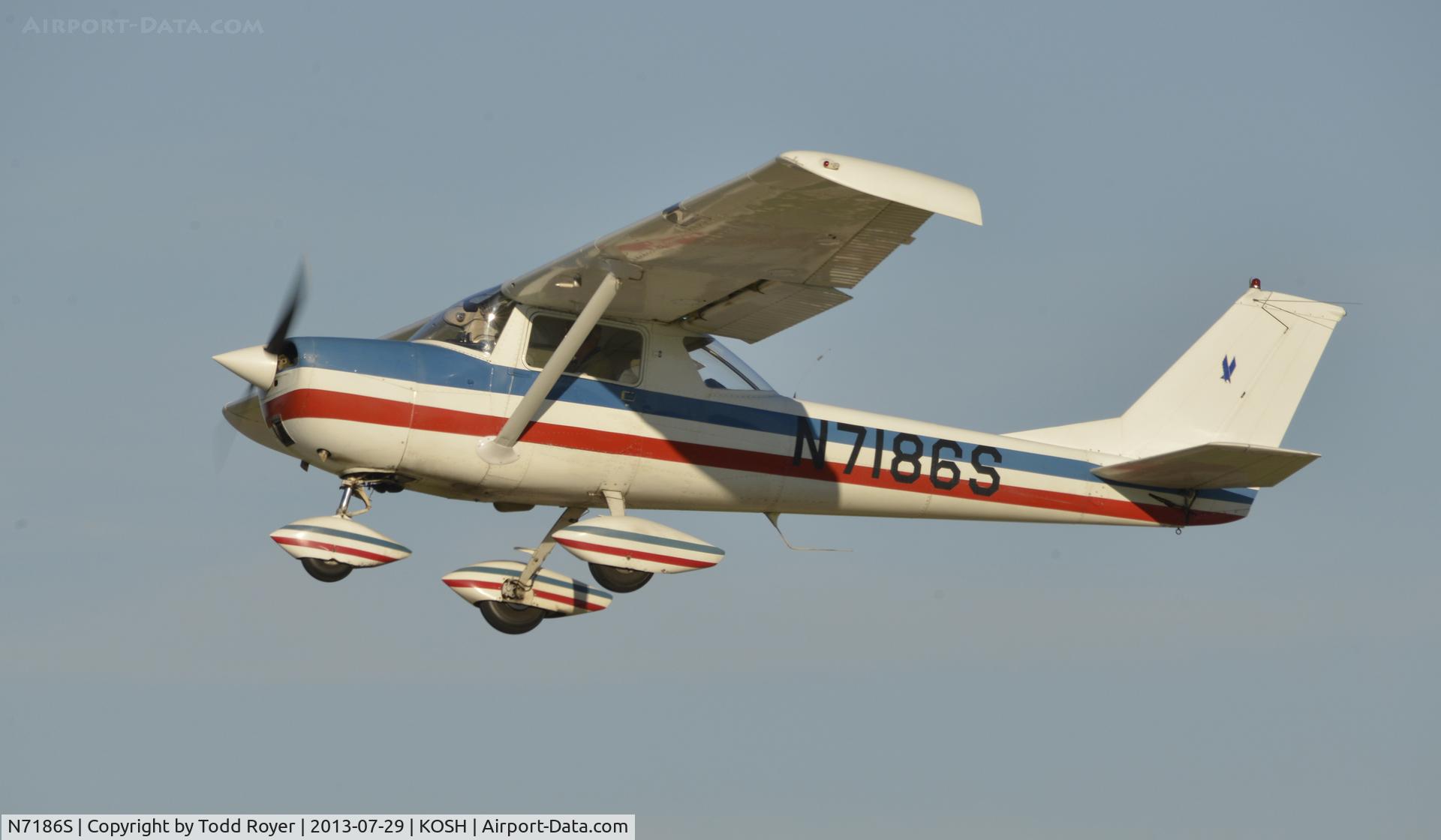 N7186S, 1967 Cessna 150H C/N 15067886, Airventure 2013