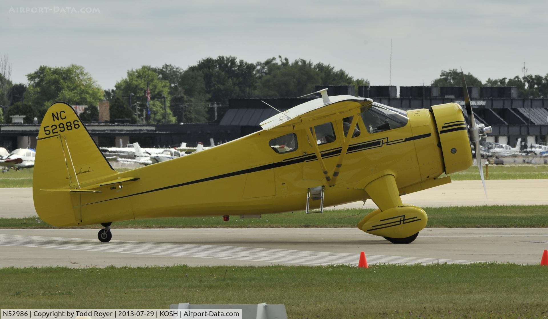 N52986, 1944 Howard Aircraft DGA-15P C/N 988, Airventure 2013