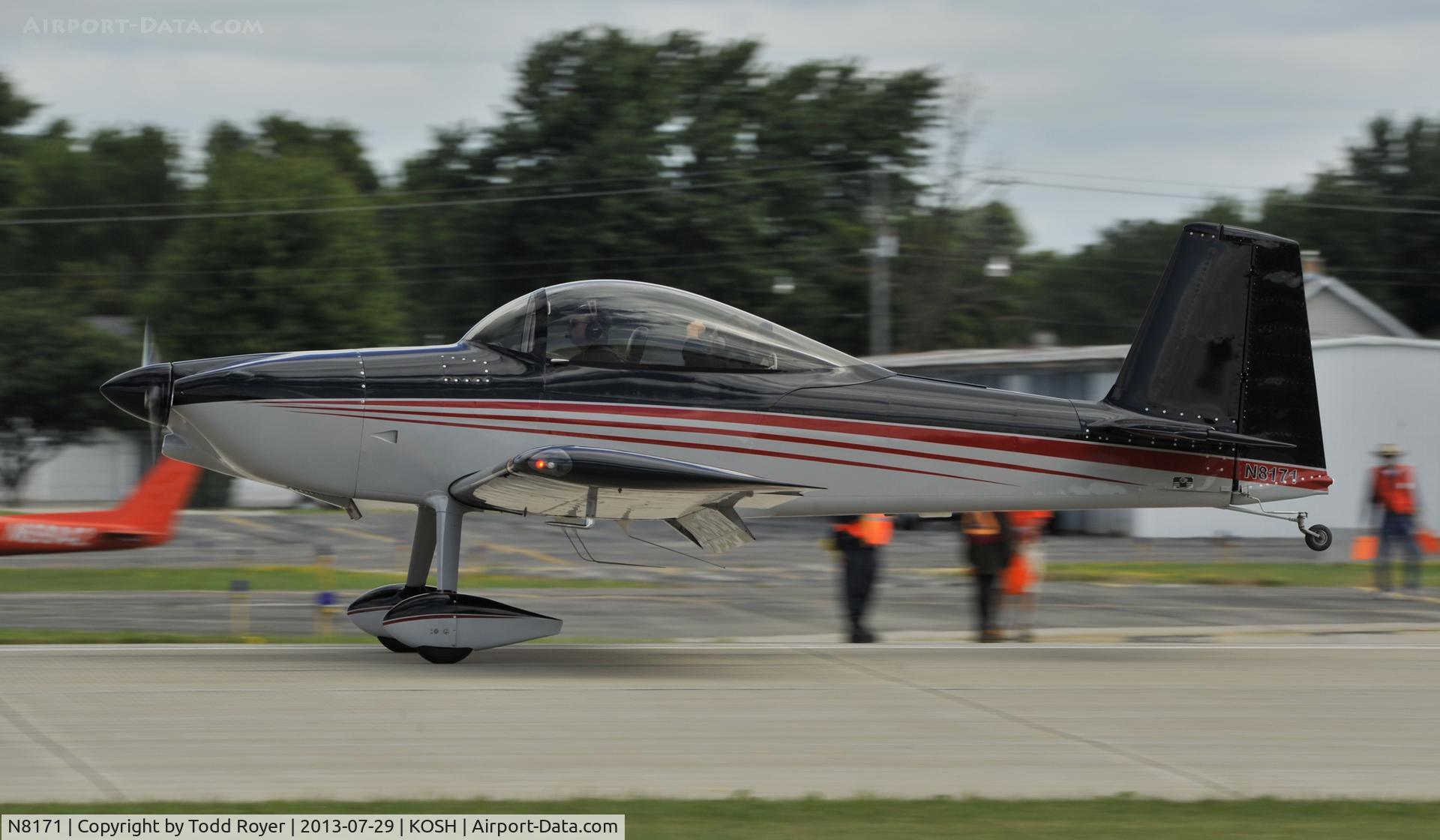 N8171, 2005 Vans RV-8 C/N 81320, Airventure 2013