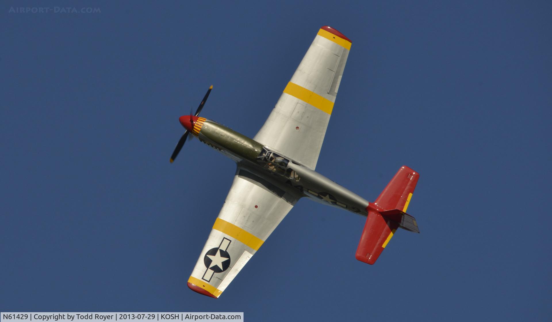 N61429, 1942 North American P-51C Mustang C/N 103-26199, Airventure 2013