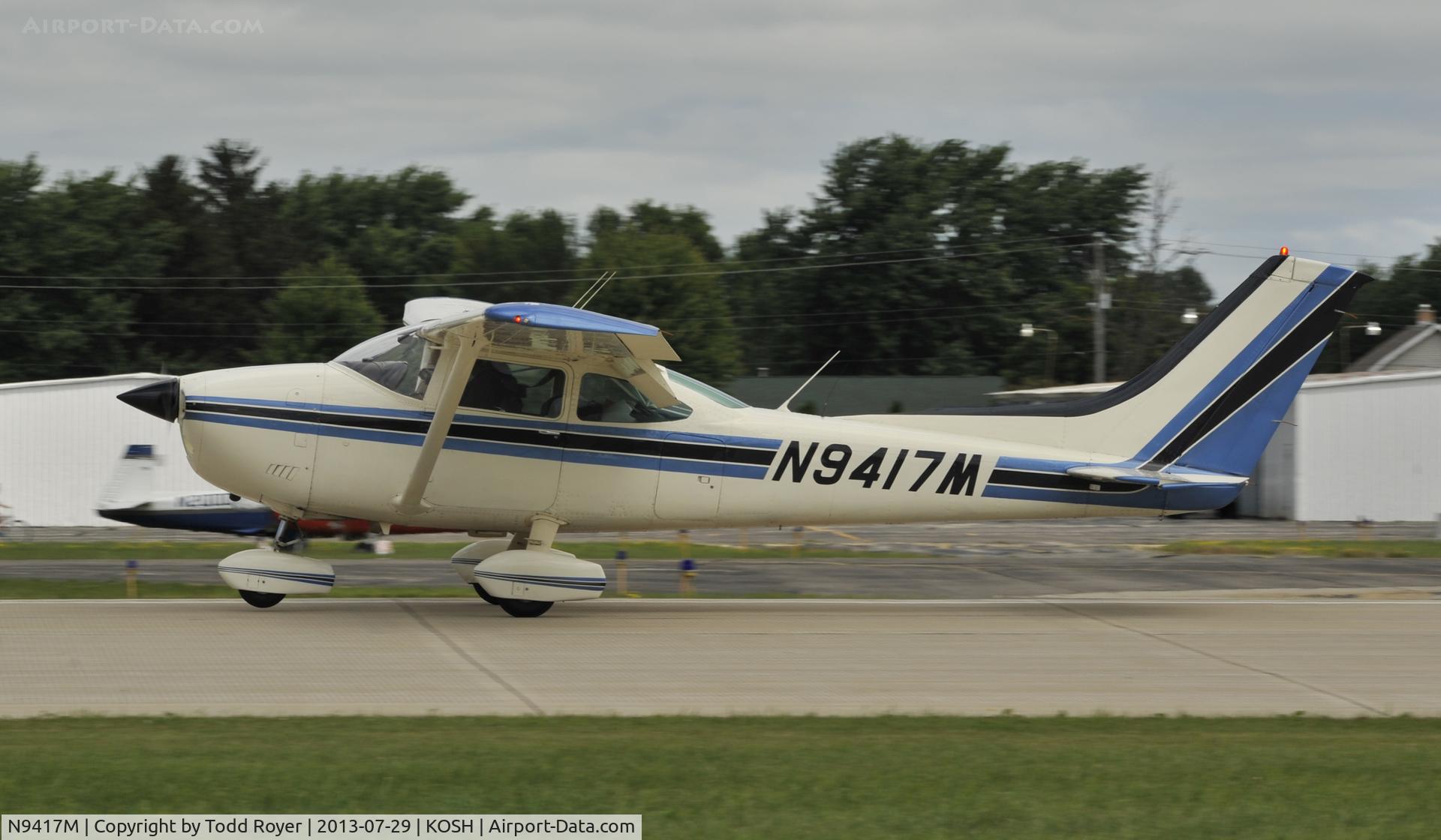 N9417M, 1976 Cessna 182P Skylane C/N 18264747, Airventure 2013