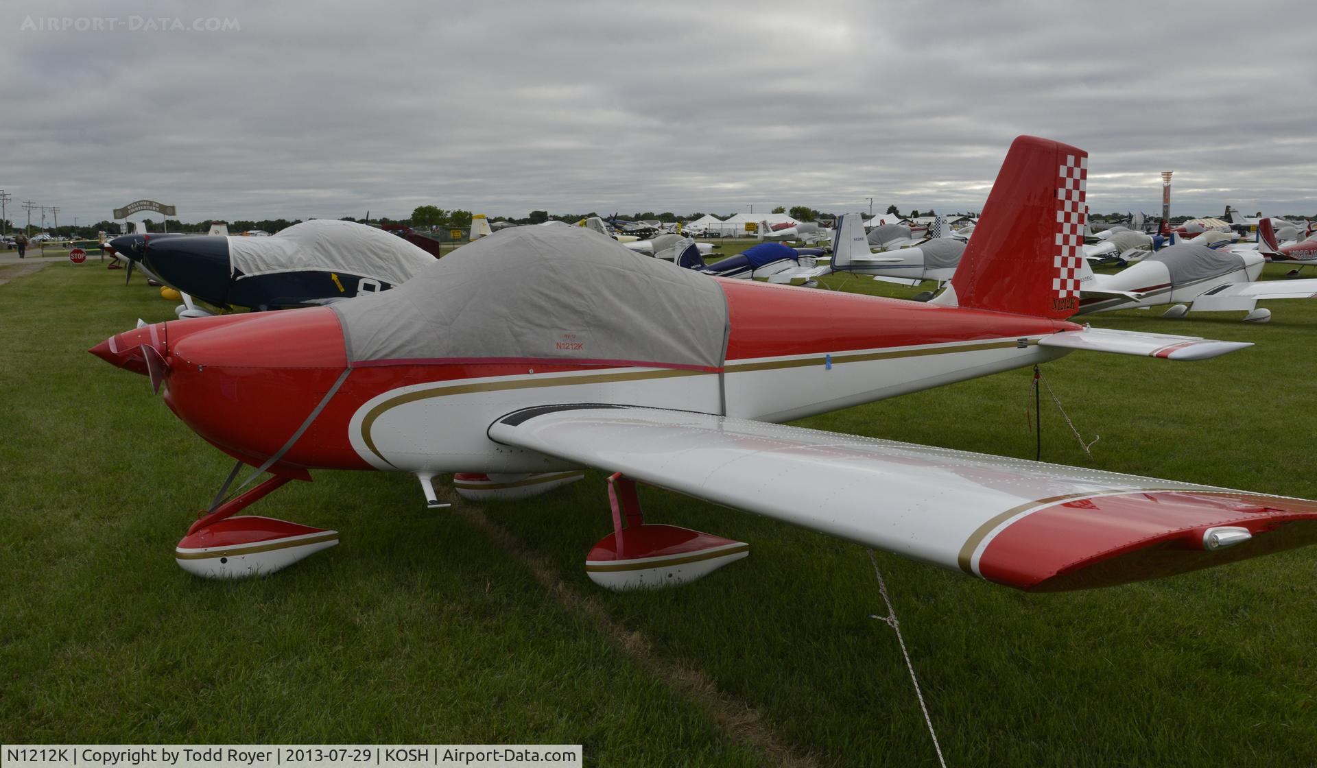 N1212K, 2010 Vans RV-12 C/N 120079, Airventure 2013