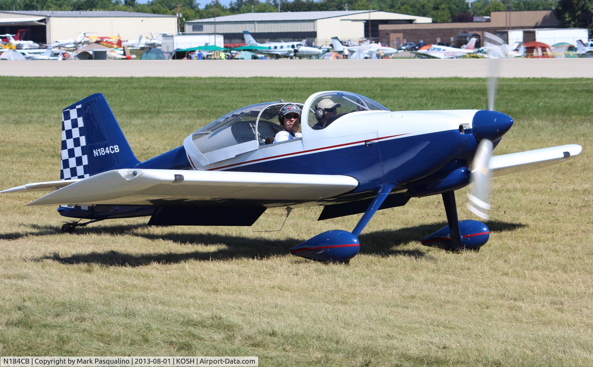 N184CB, 2002 Vans RV-6 C/N 25454, Vans RV-6