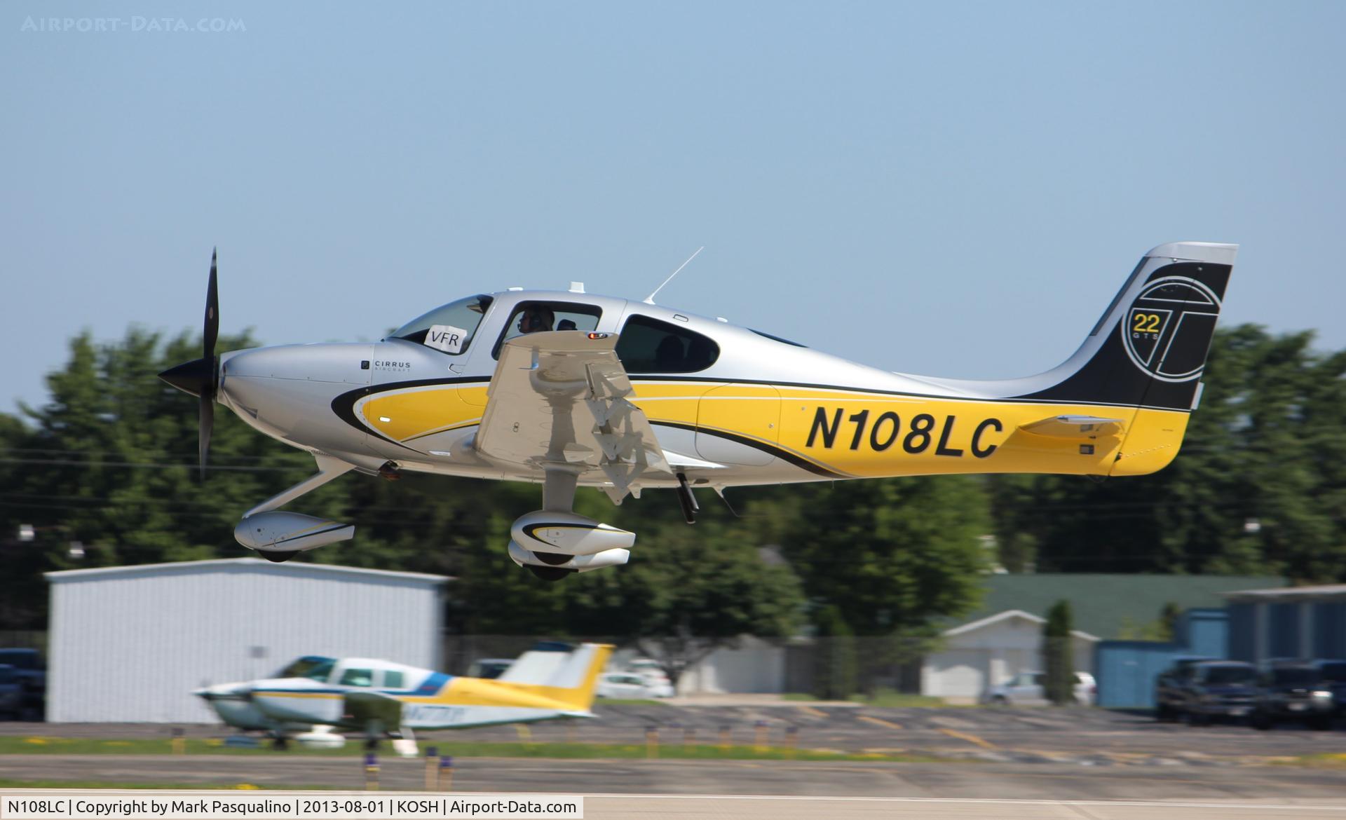 N108LC, 2013 Cirrus SR22T C/N 0535, Cirrus SR22T