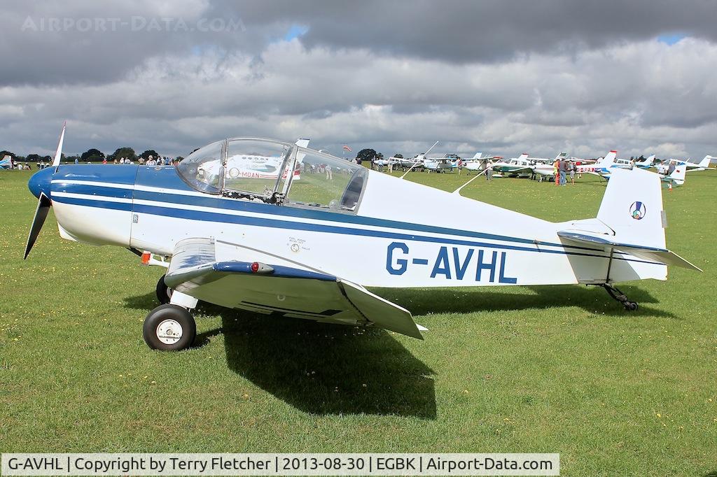 G-AVHL, 1959 SAN Jodel DR-1050A Ambassadeur C/N 90, Attended the 2013 Light Aircraft Association Rally at Sywell in the UK