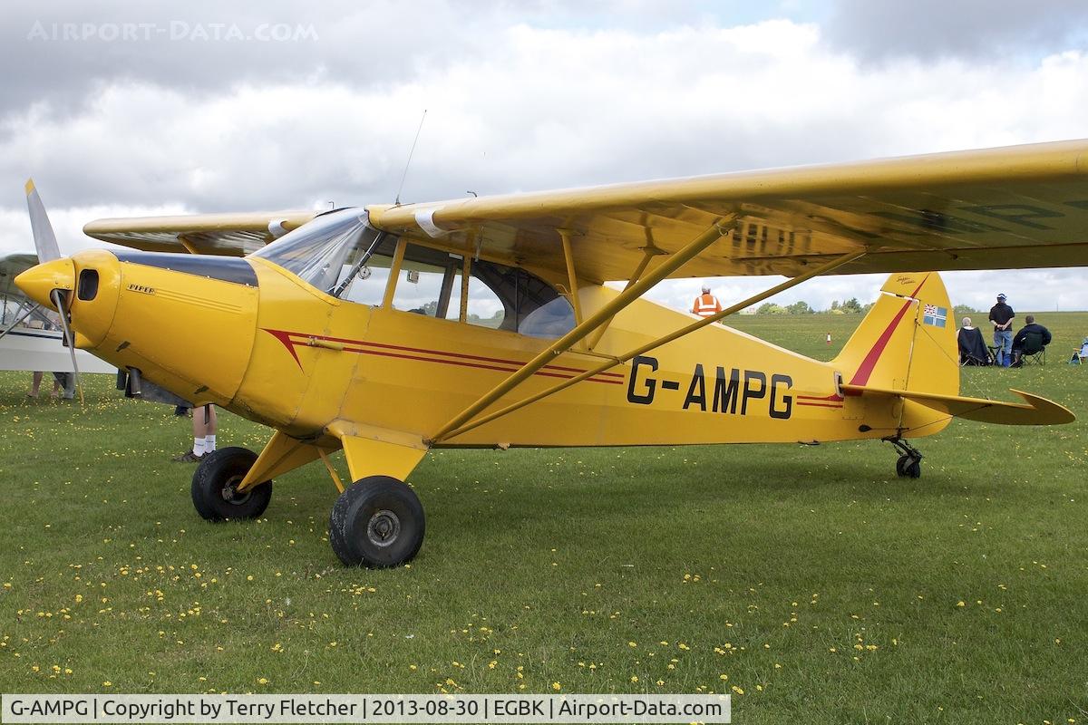 G-AMPG, 1946 Piper PA-12 Super Cruiser C/N 12-985, Attended the 2013 Light Aircraft Association Rally at Sywell in the UK
