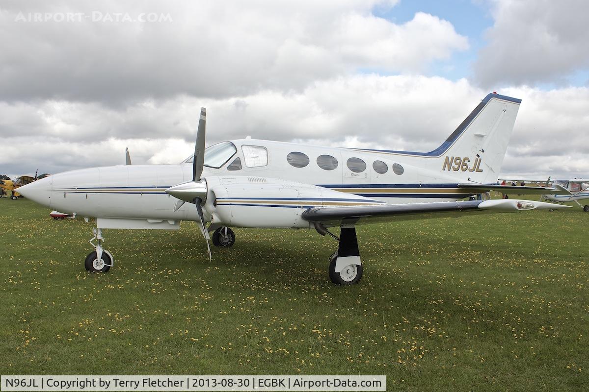 N96JL, 1978 Cessna 421C Golden Eagle C/N 421C0627, Attended the 2013 Light Aircraft Association Rally at Sywell in the UK