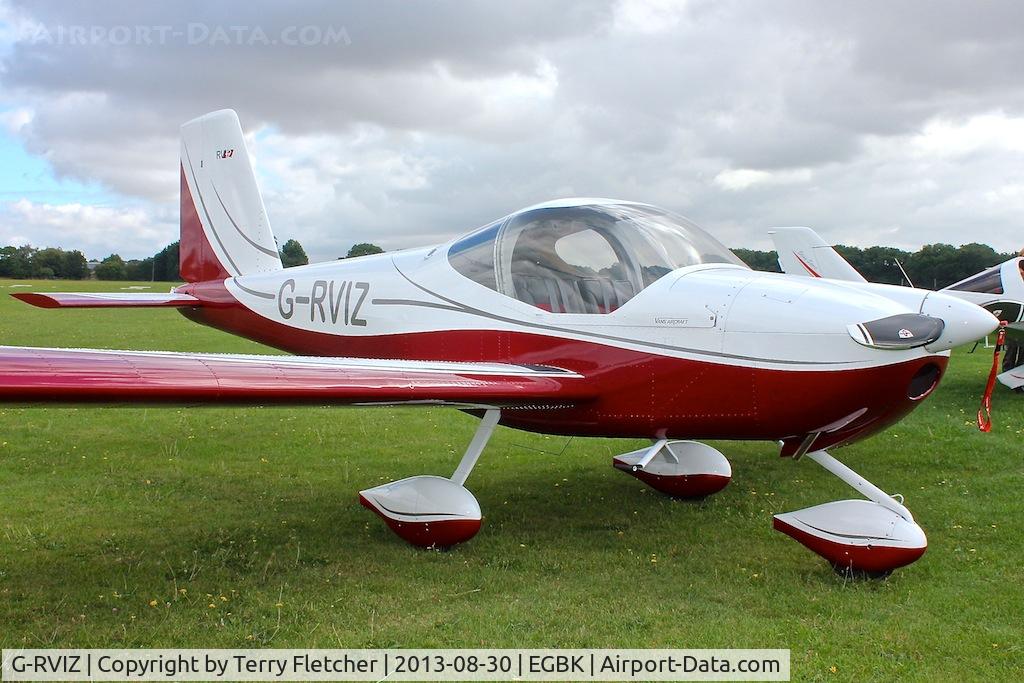 G-RVIZ, 2011 Vans RV-12 C/N LAA 363-15034, Attended the 2013 Light Aircraft Association Rally at Sywell in the UK