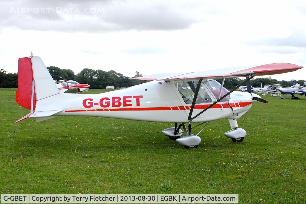 G-GBET, 2001 Comco Ikarus C42 C/N PFA 322-13758, Attended the 2013 Light Aircraft Association Rally at Sywell in the UK
