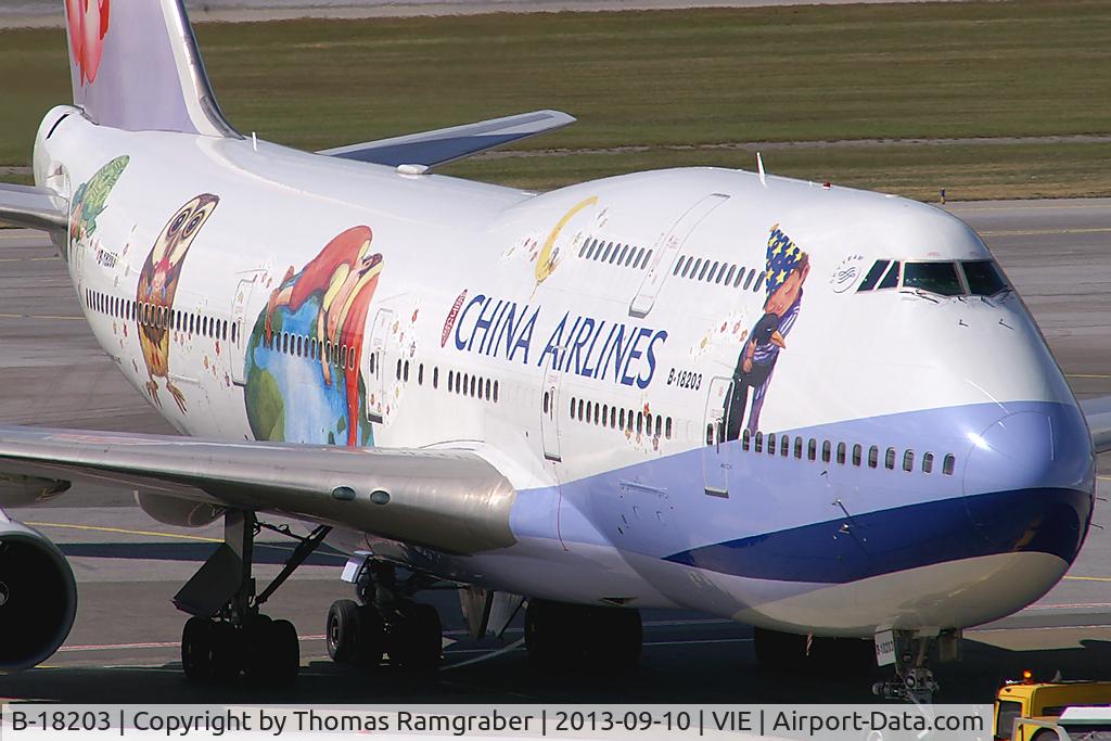 B-18203, Boeing 747-409 C/N 28711, China Airlines Boeing 747-400