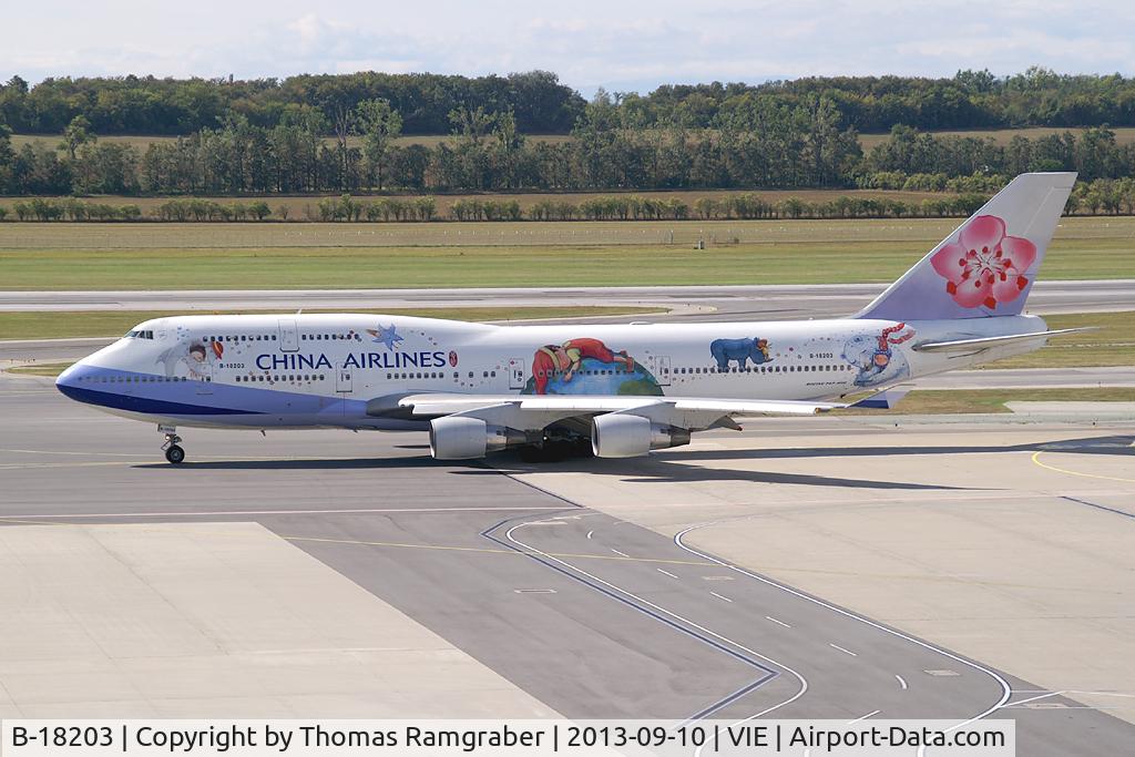 B-18203, Boeing 747-409 C/N 28711, China Airlines Boeing 747-400