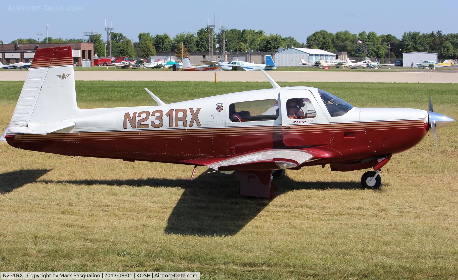 N231RX, 1980 Mooney M20K C/N 25-0305, Mooney M20K