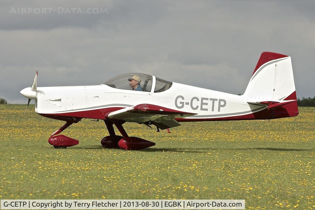 G-CETP, 2009 Vans RV-9A C/N PFA 320-14012, At the 2013 Light Aircraft Association Rally at Sywell in the UK