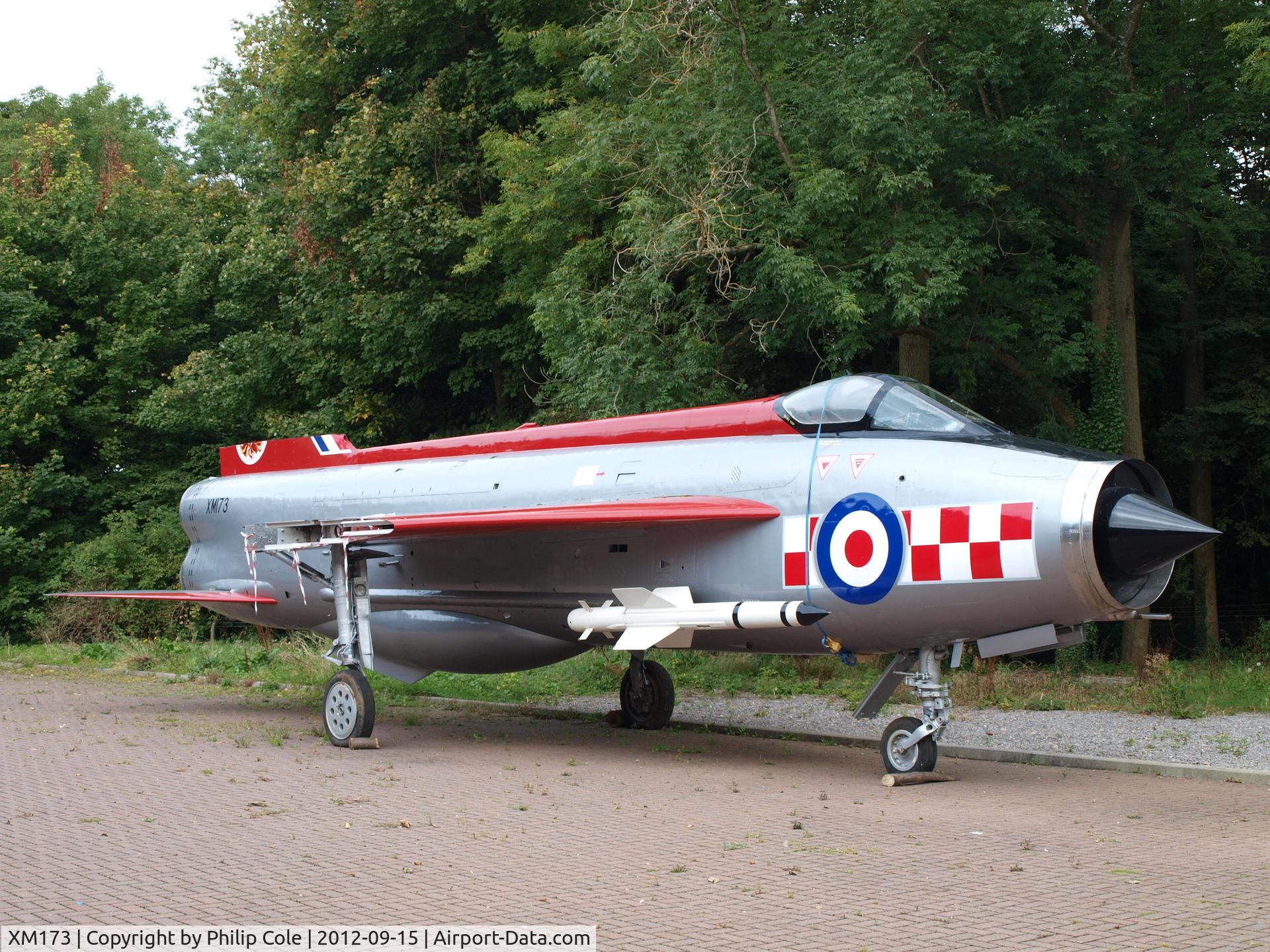 XM173, 1960 English Electric Lightning F.1A C/N 95060, Owned By James Dyson of Vacuum Cleaner Fame location Old Sodbury, Gloucestershire
