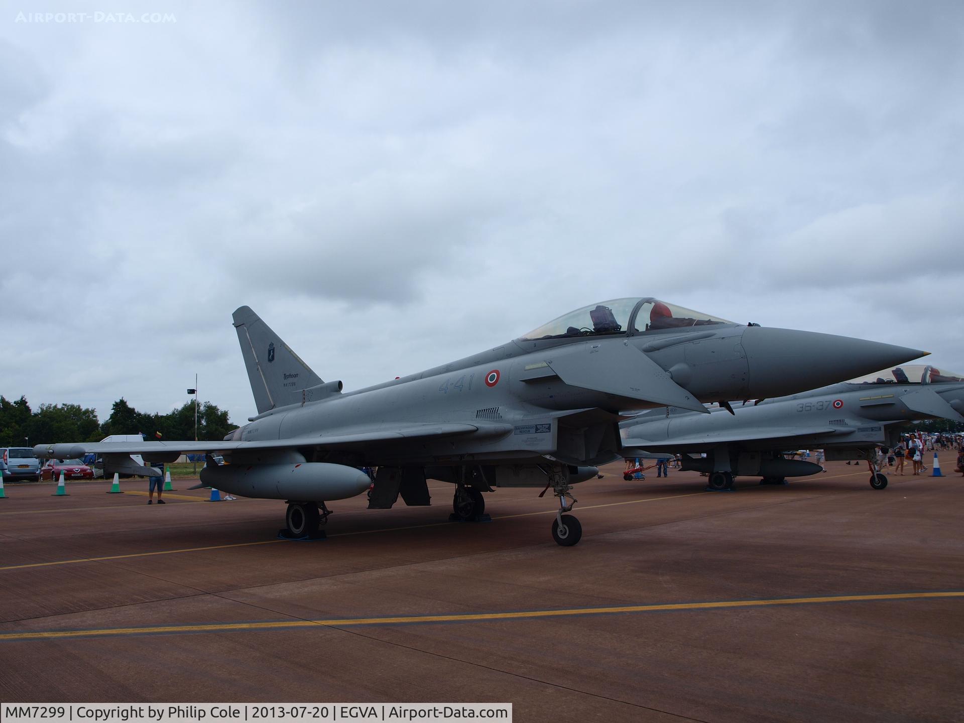 MM7299, Eurofighter EF-2000 Typhoon S C/N IS031, RIAT 2013