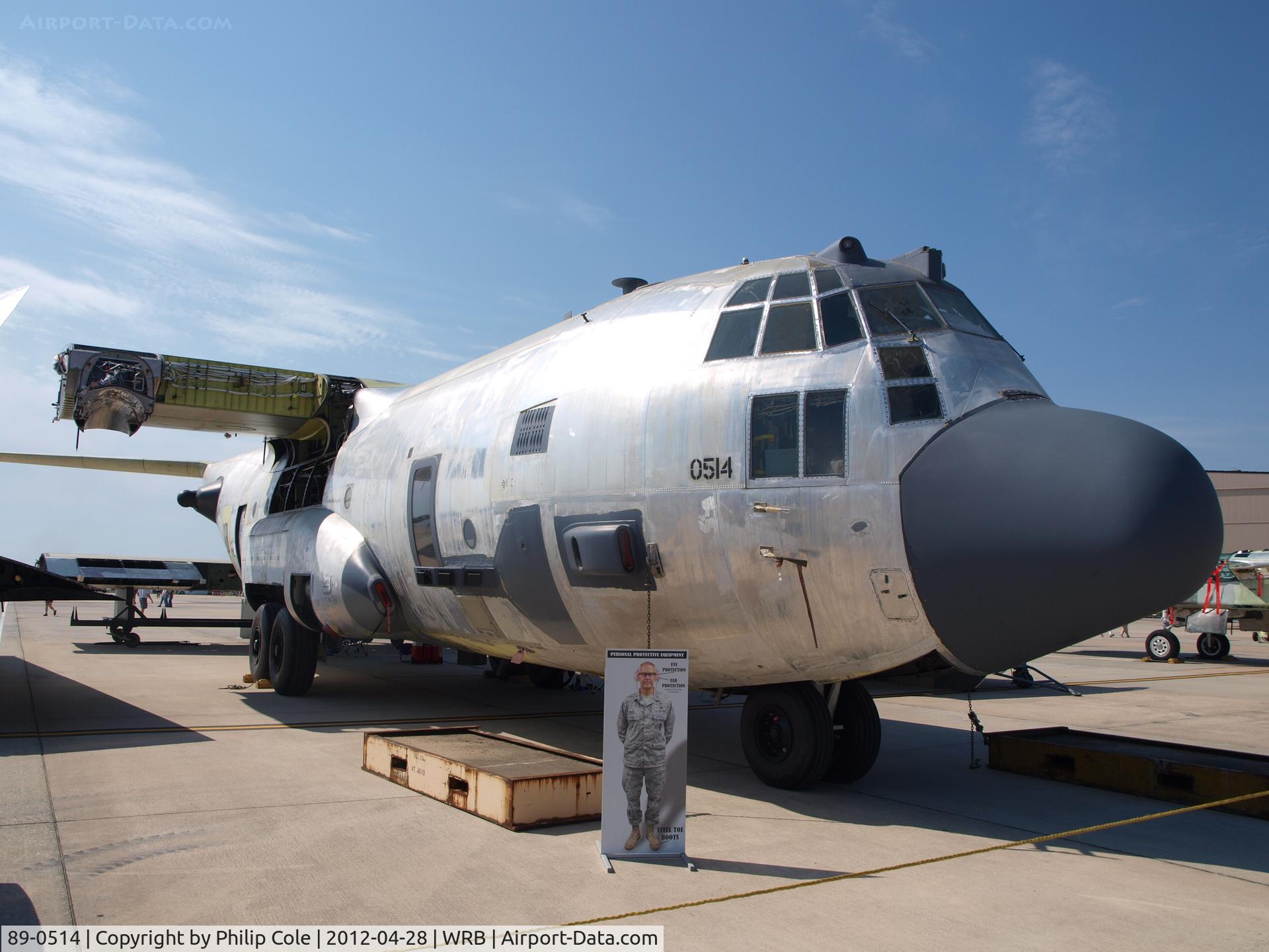 89-0514, 1989 Lockheed AC-130U Spooky II C/N 382-5233, Warner Robins airshow 2012