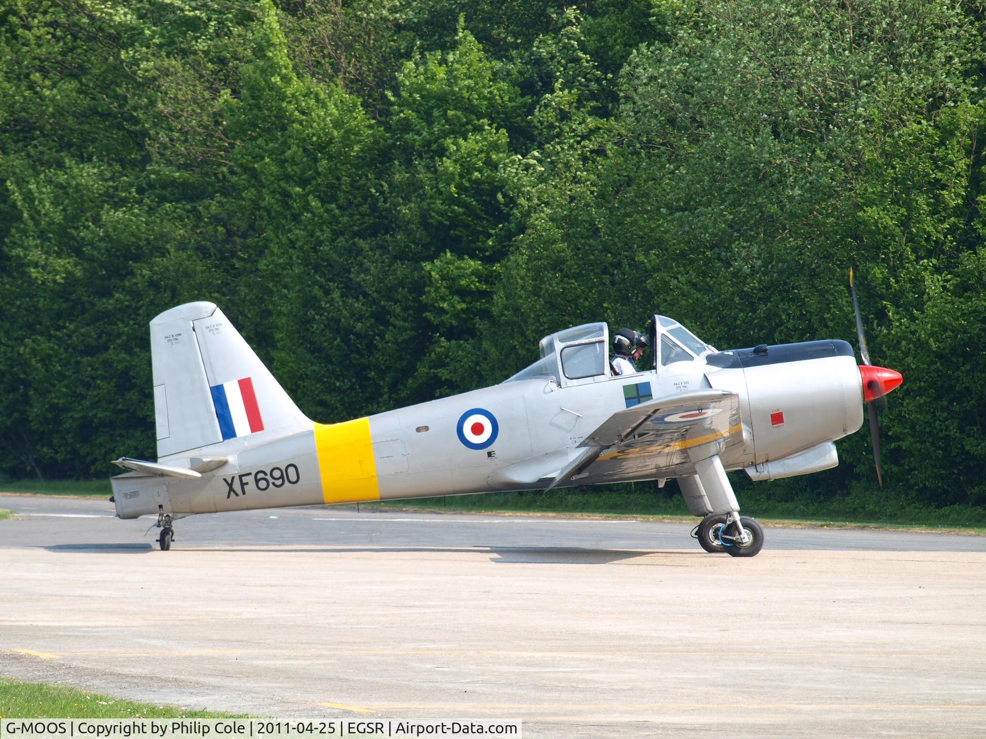G-MOOS, 1955 Percival P-56 Provost T.1 C/N PAC/F/335, Visitor for the Help for Heros Day