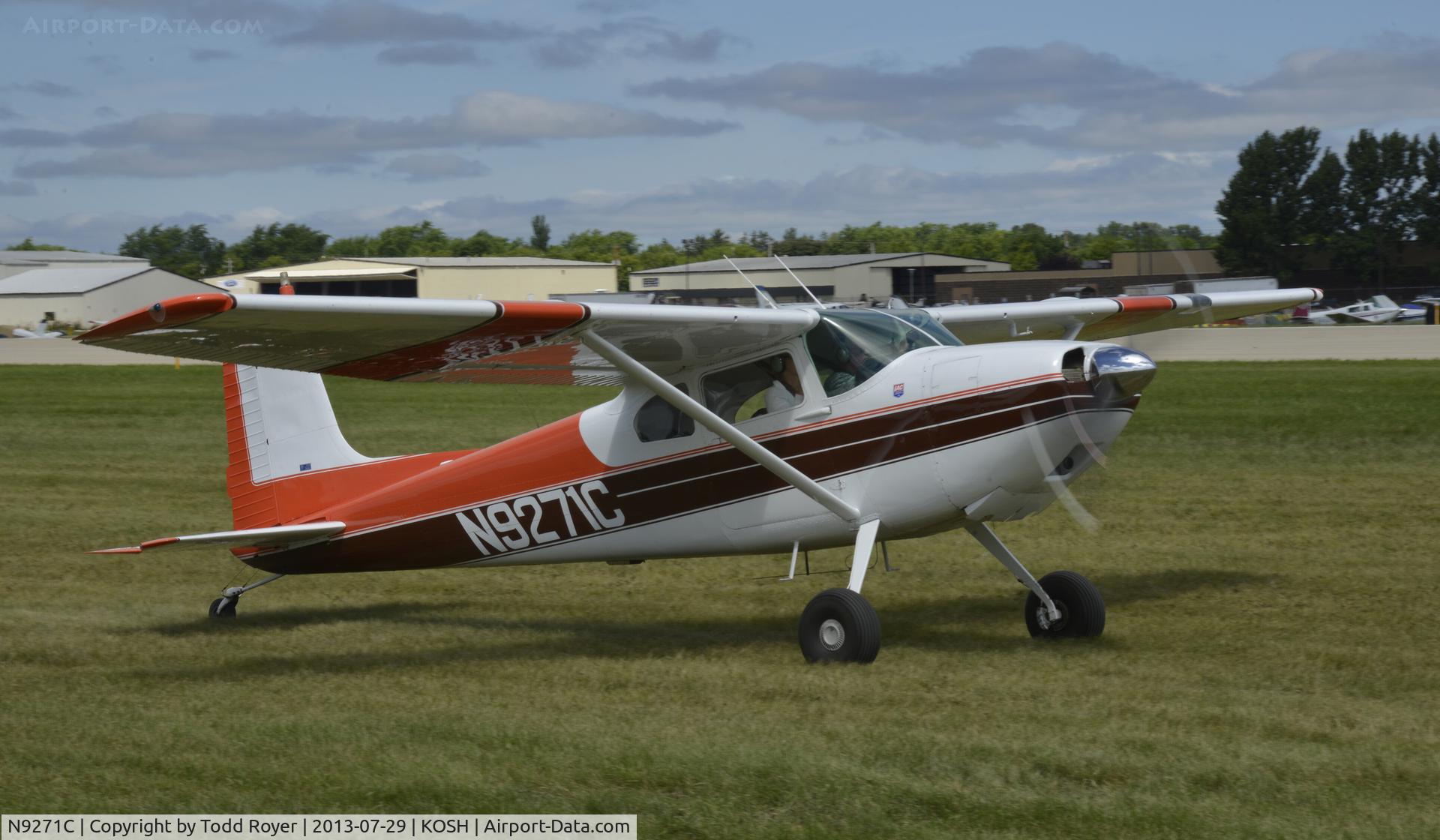 N9271C, 1955 Cessna 180 C/N 31370, Airventure 2013