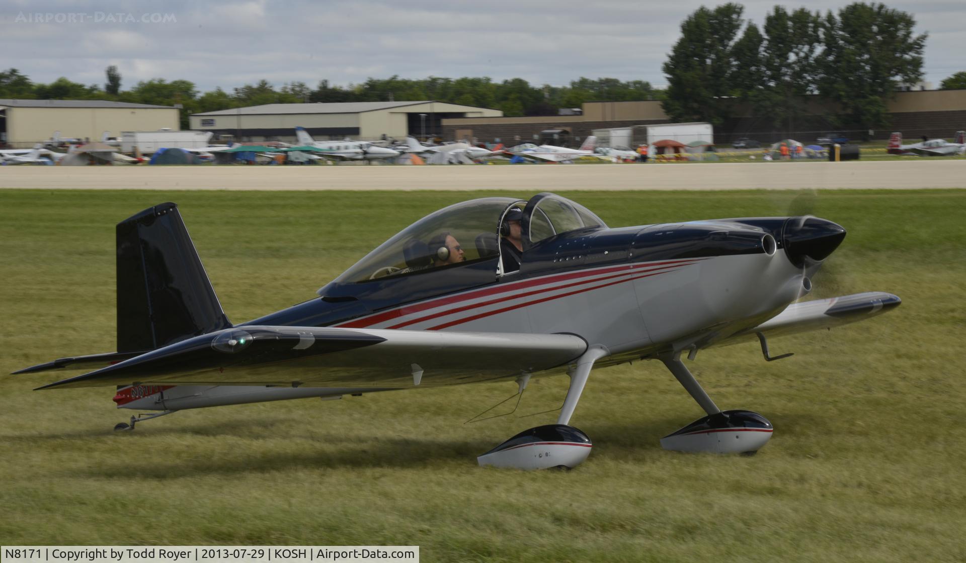 N8171, 2005 Vans RV-8 C/N 81320, Airventure 2013