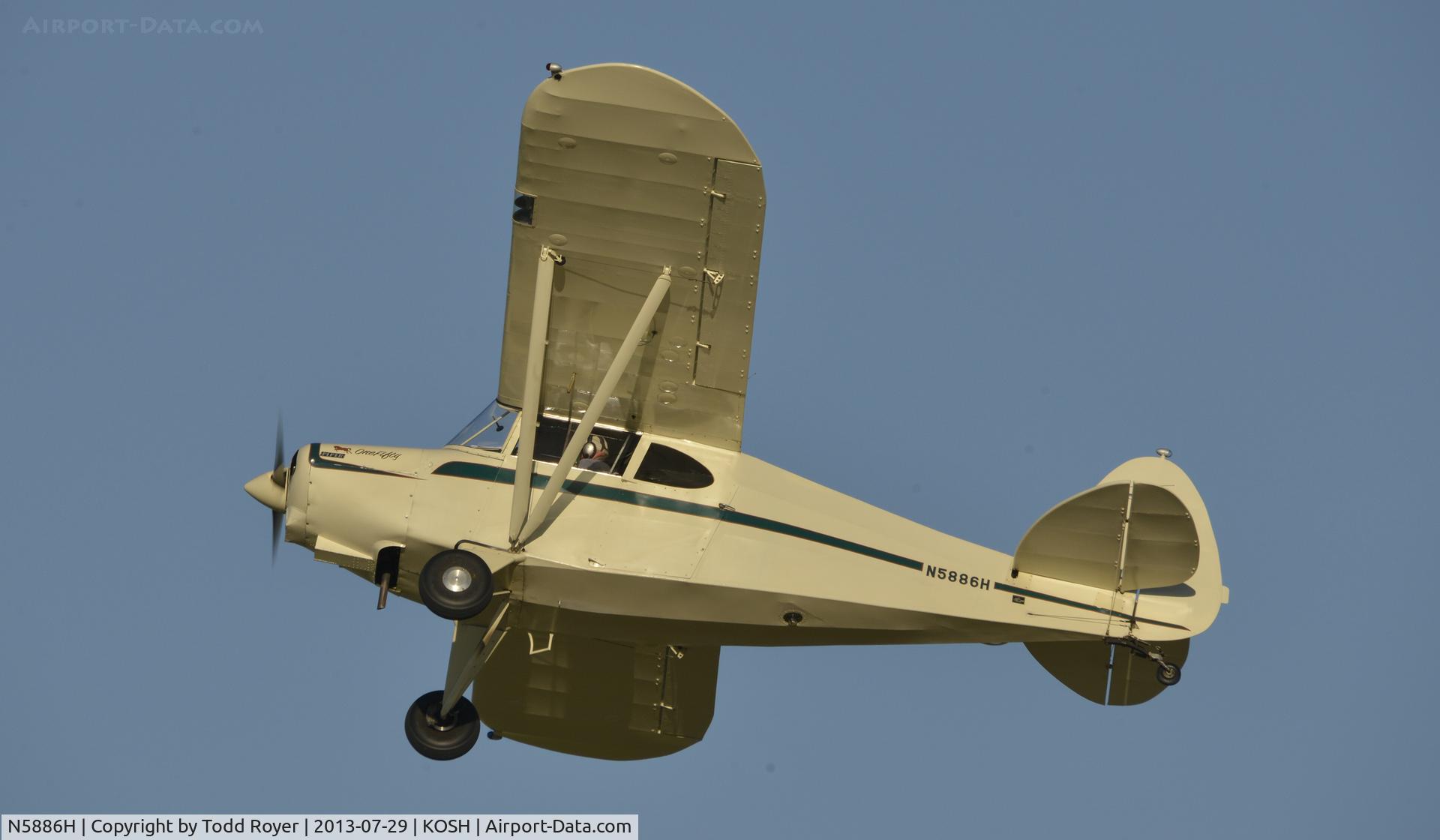 N5886H, 1949 Piper PA-16 Clipper C/N 16-503, Airventure 2013
