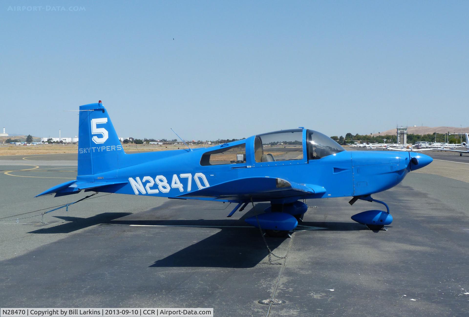 N28470, 1977 Grumman American AA-5B Tiger C/N AA5B0631, Visitor