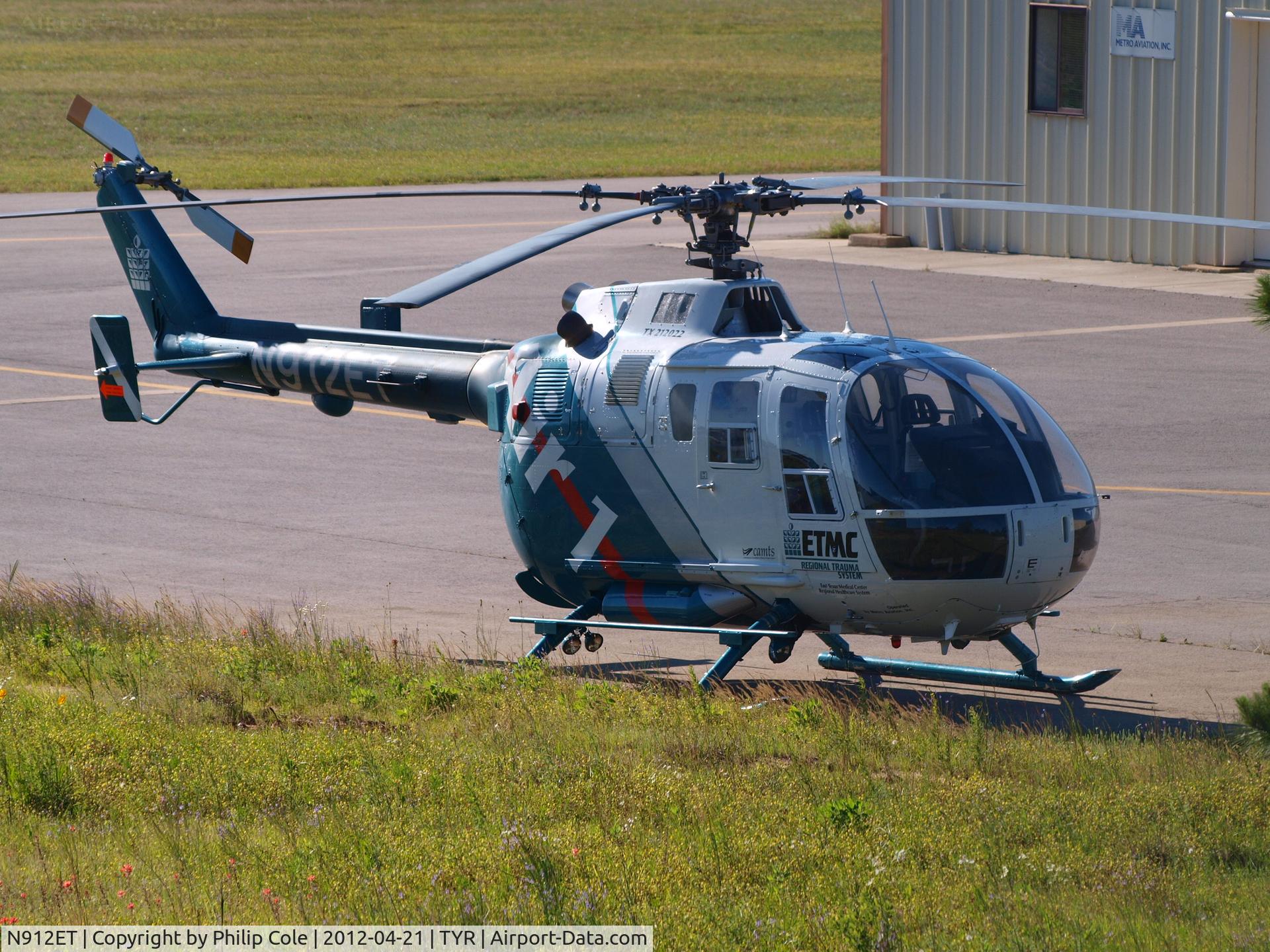 N912ET, MBB Bo-105CBS C/N S-784, N912ET