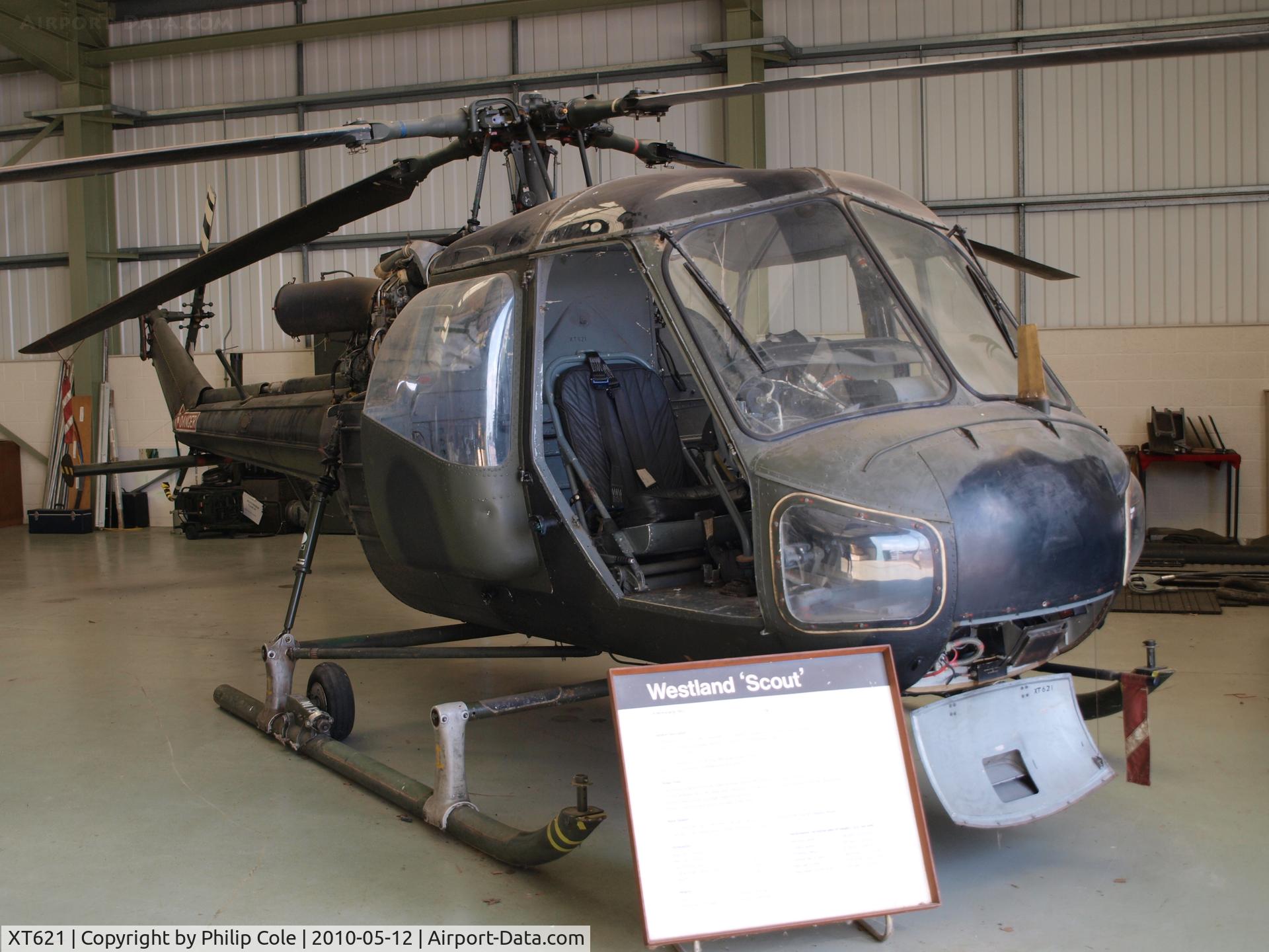XT621, 1966 Westland Scout AH.1 C/N F9627, Defence Academy of the United Kingdom, Shrivenham