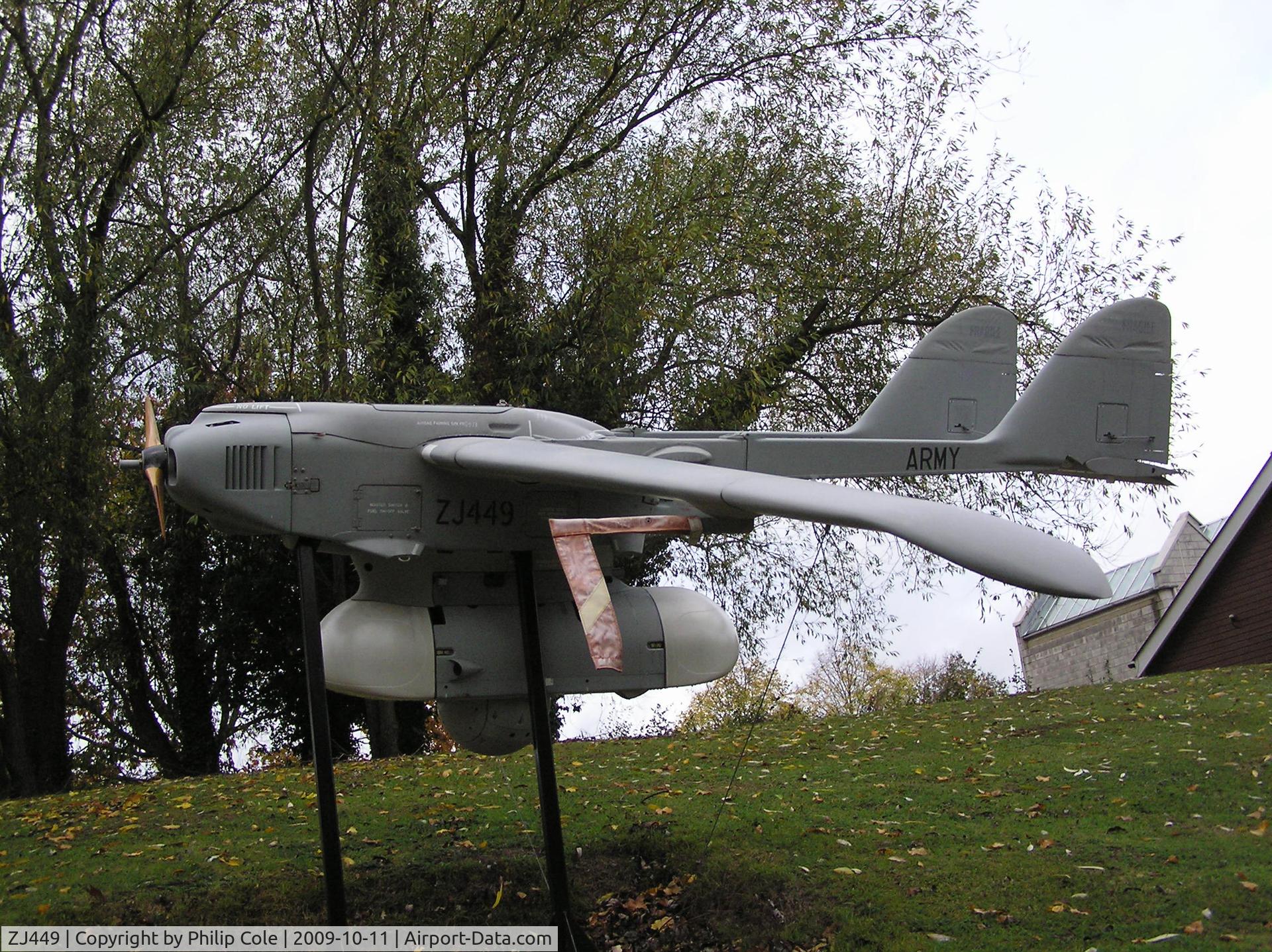 ZJ449, British Aerospace Phoenix UAV C/N ZJ449, REME Museum of Technology, Arborfield Barracks
