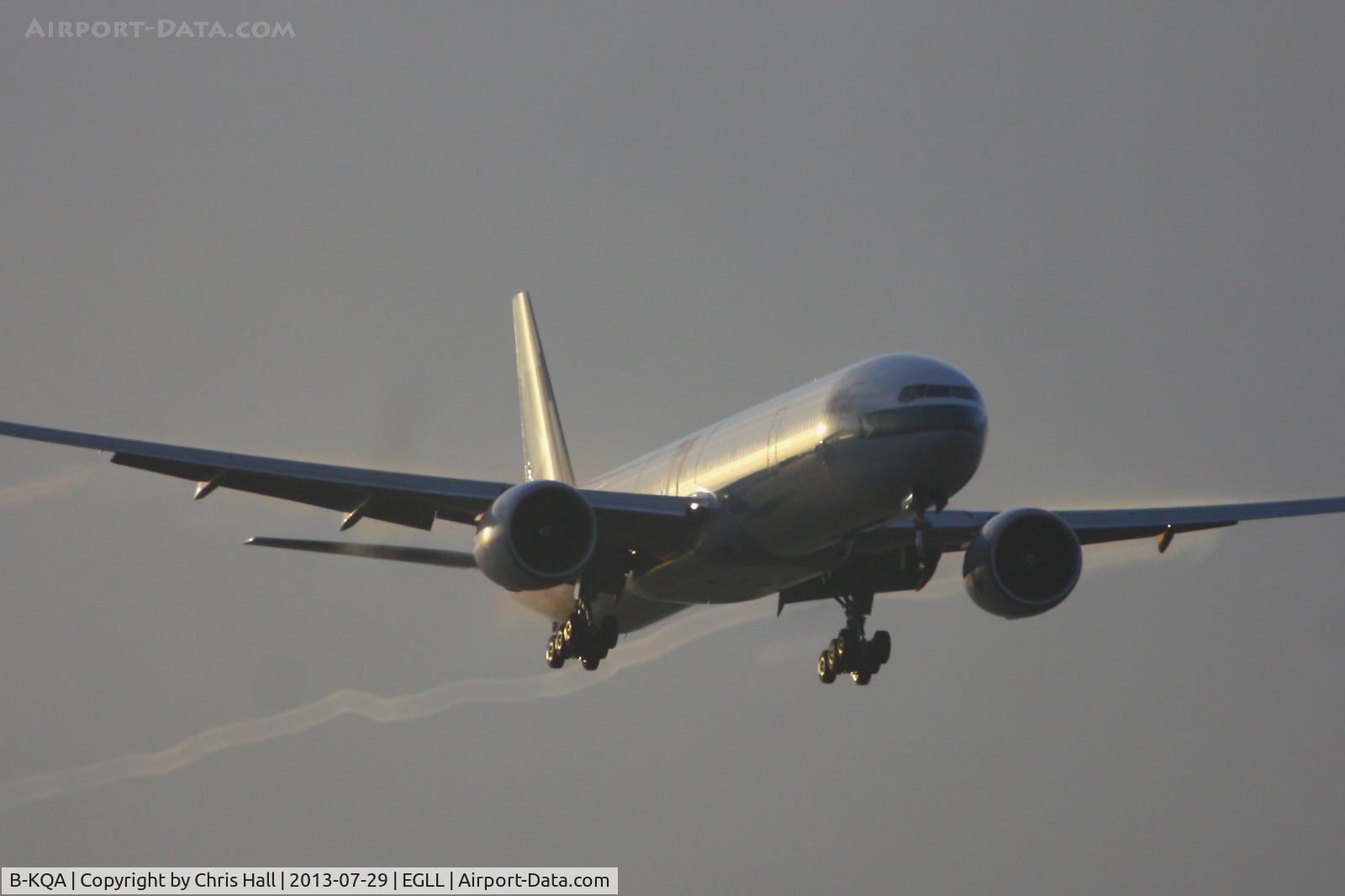 B-KQA, 2012 Boeing 777-367/ER C/N 37898, Cathay Pacific