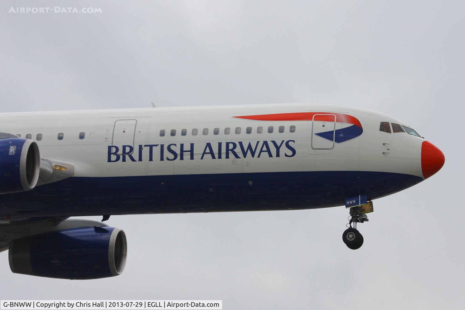 G-BNWW, 1993 Boeing 767-336/ER C/N 25831, British Airways