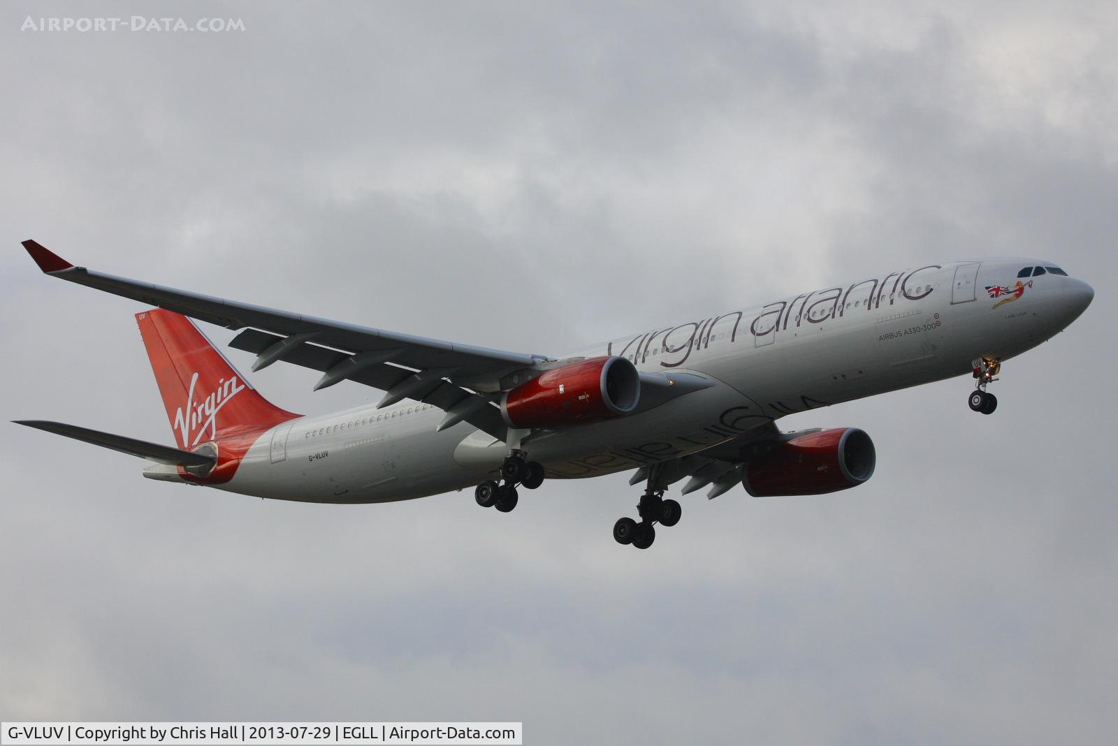 G-VLUV, 2010 Airbus A330-343X C/N 1206, Virgin Atlantic Airways